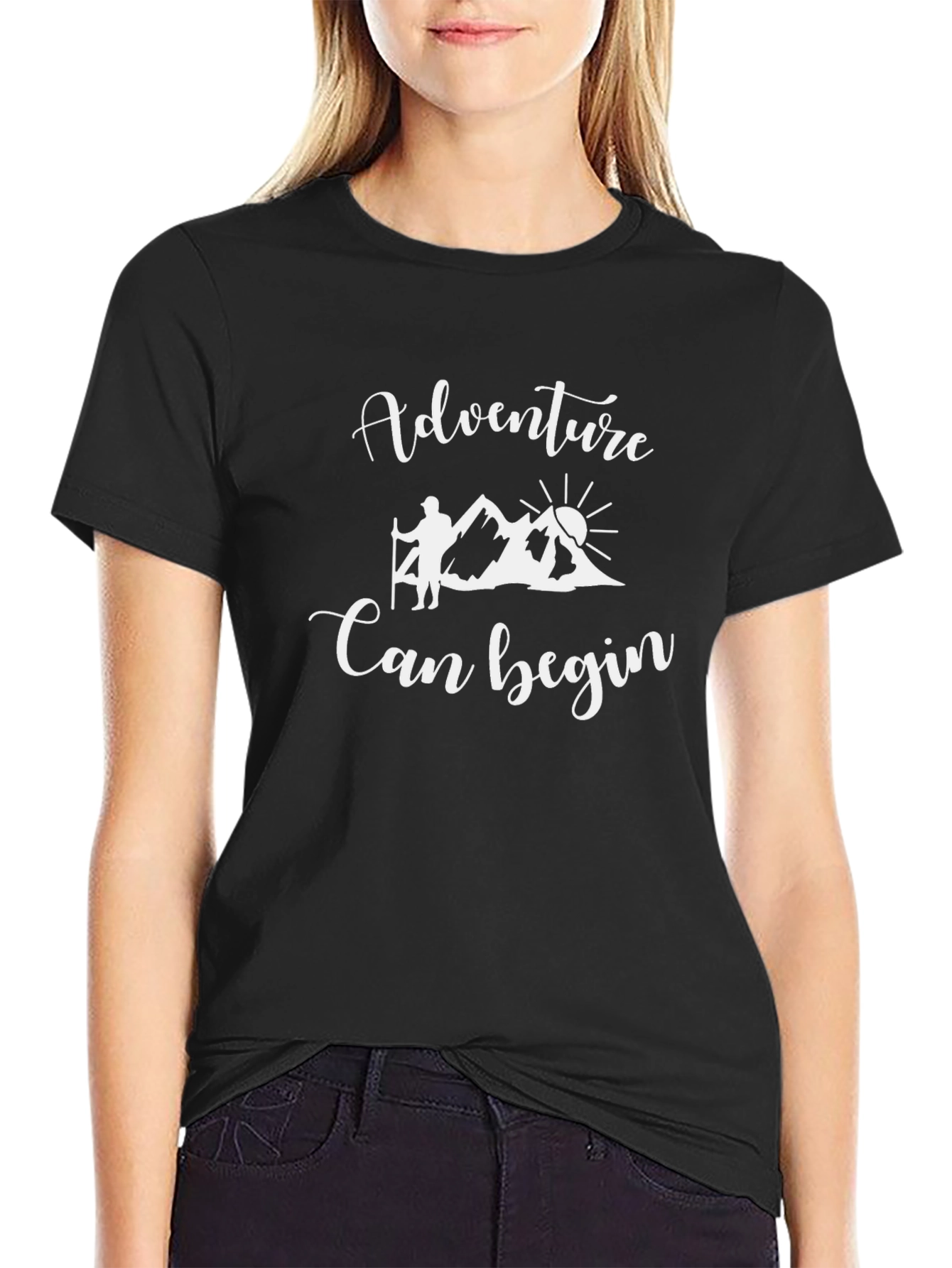 Adventure Begins Graphic T-Shirt
