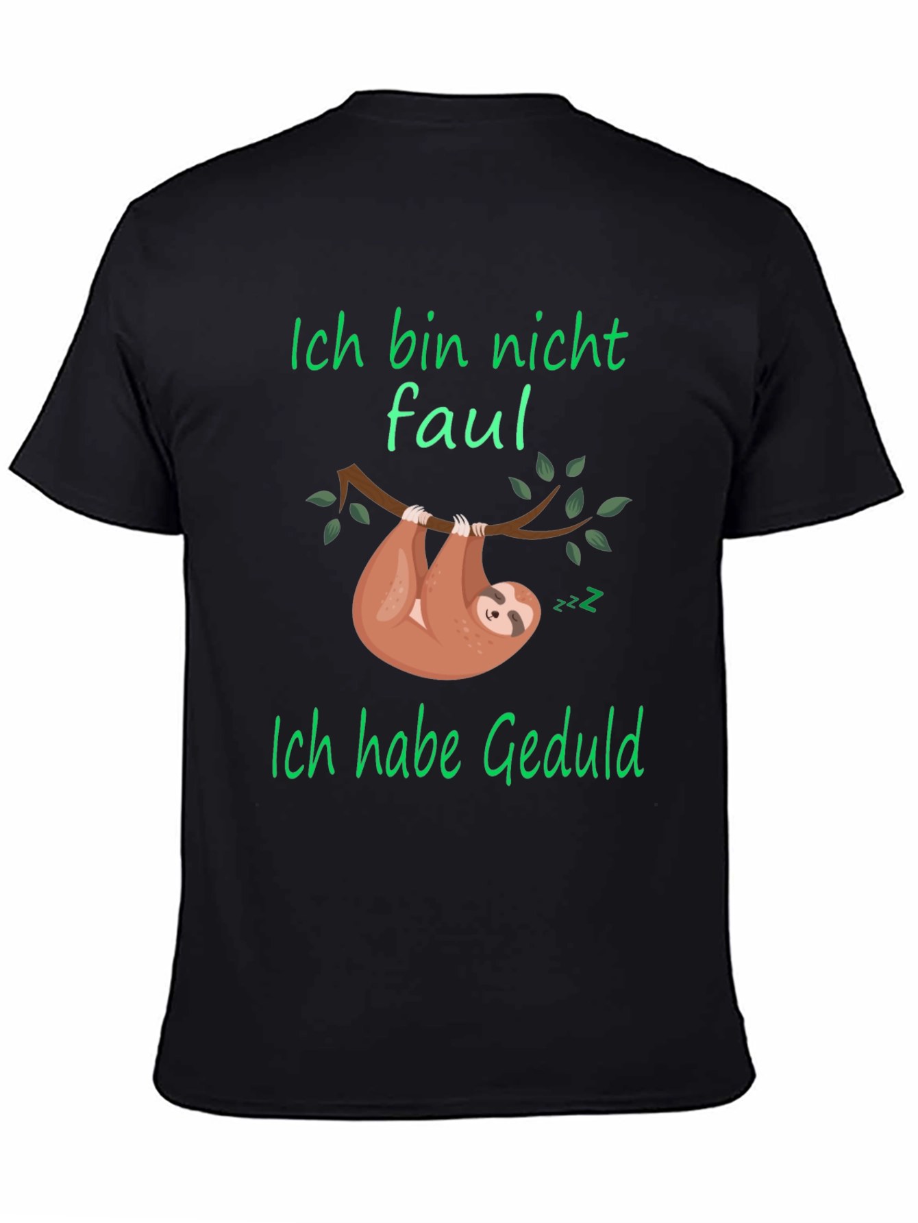 Ich Bin Nicht Faul Sloth Graphic T-Shirt