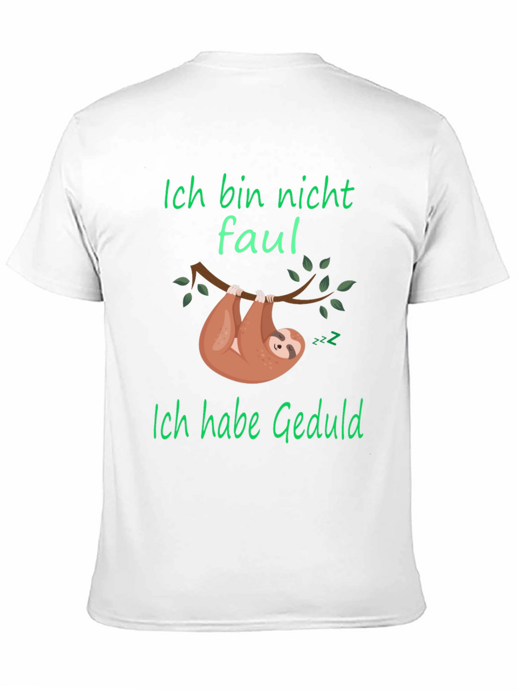 Ich Bin Nicht Faul Sloth Graphic T-Shirt
