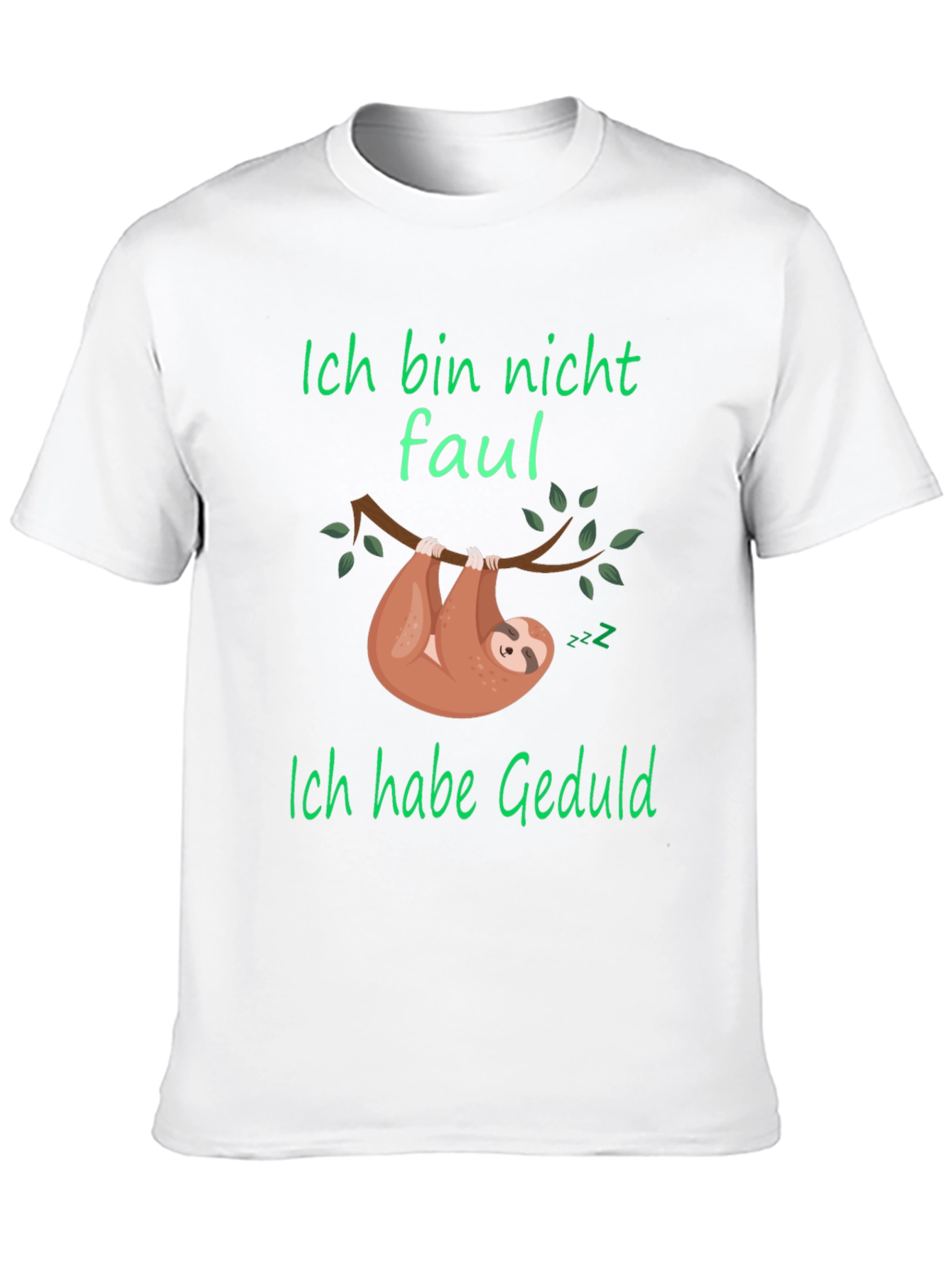 Ich Bin Nicht Faul Sloth Graphic T-Shirt