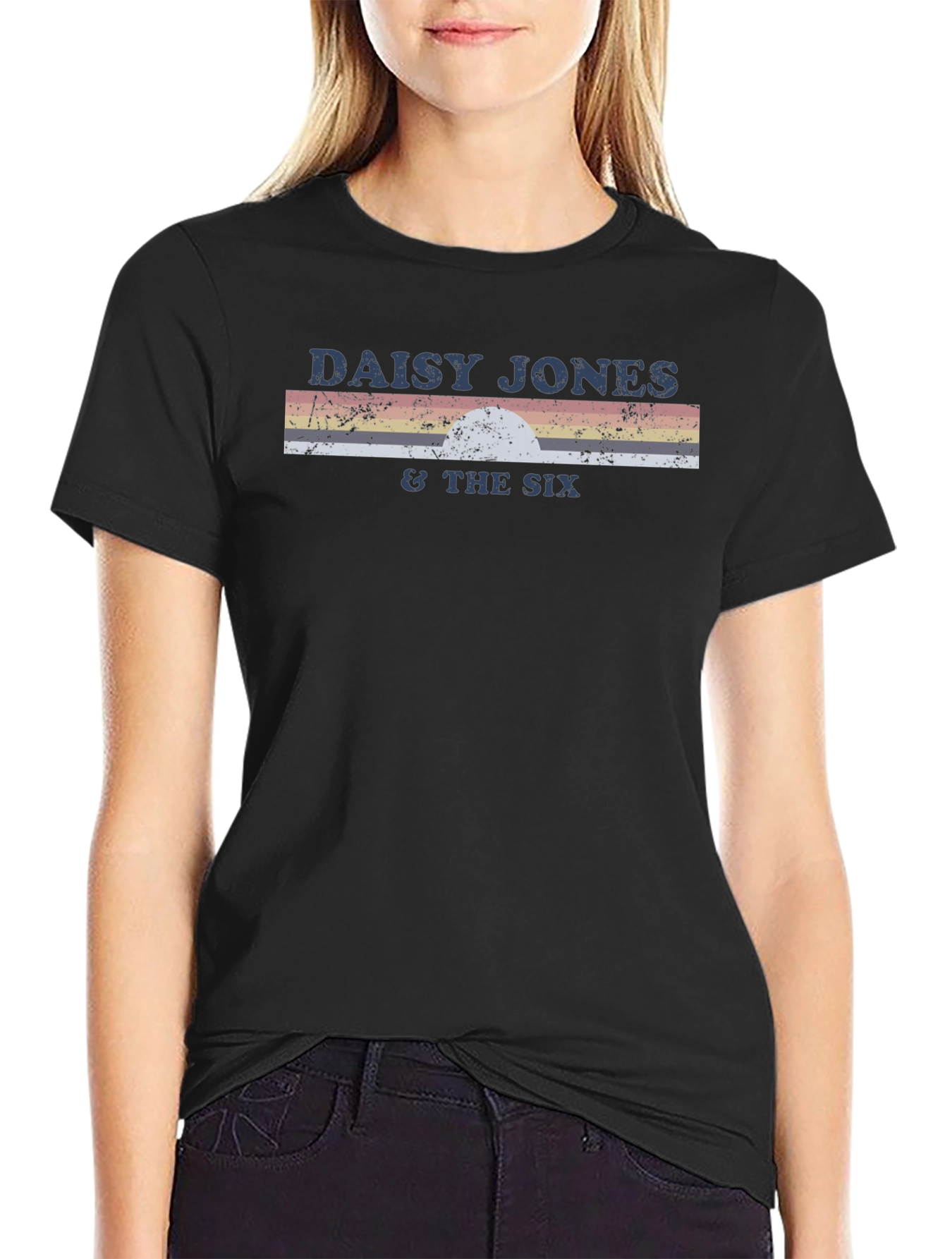 Daisy Jones & The Six Vintage Style Graphic Tee