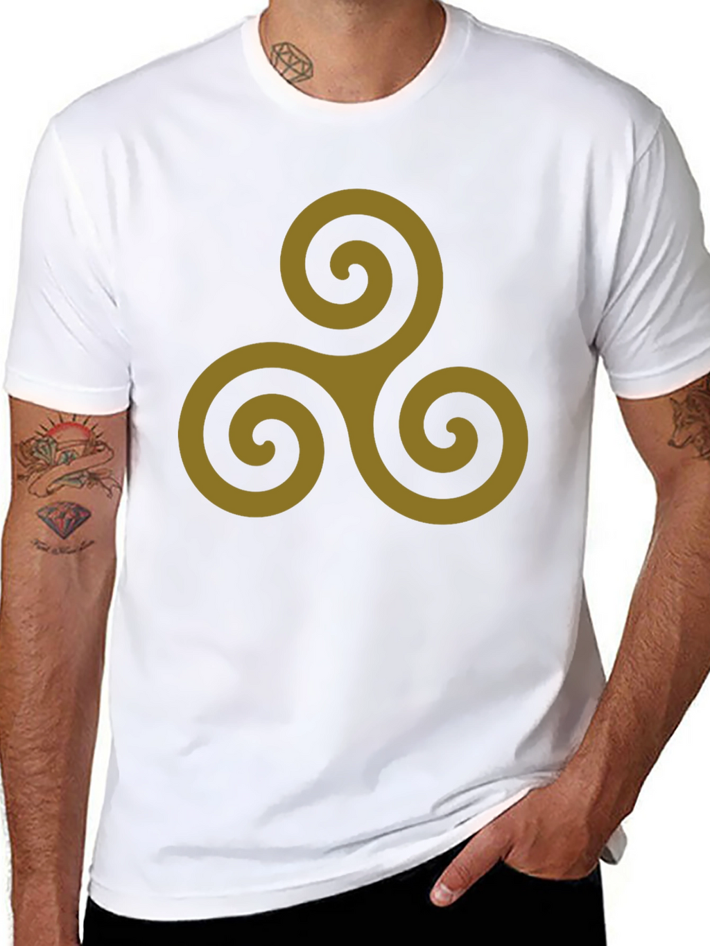 Triskelion T-Shirt - Celtic Symbol Tee