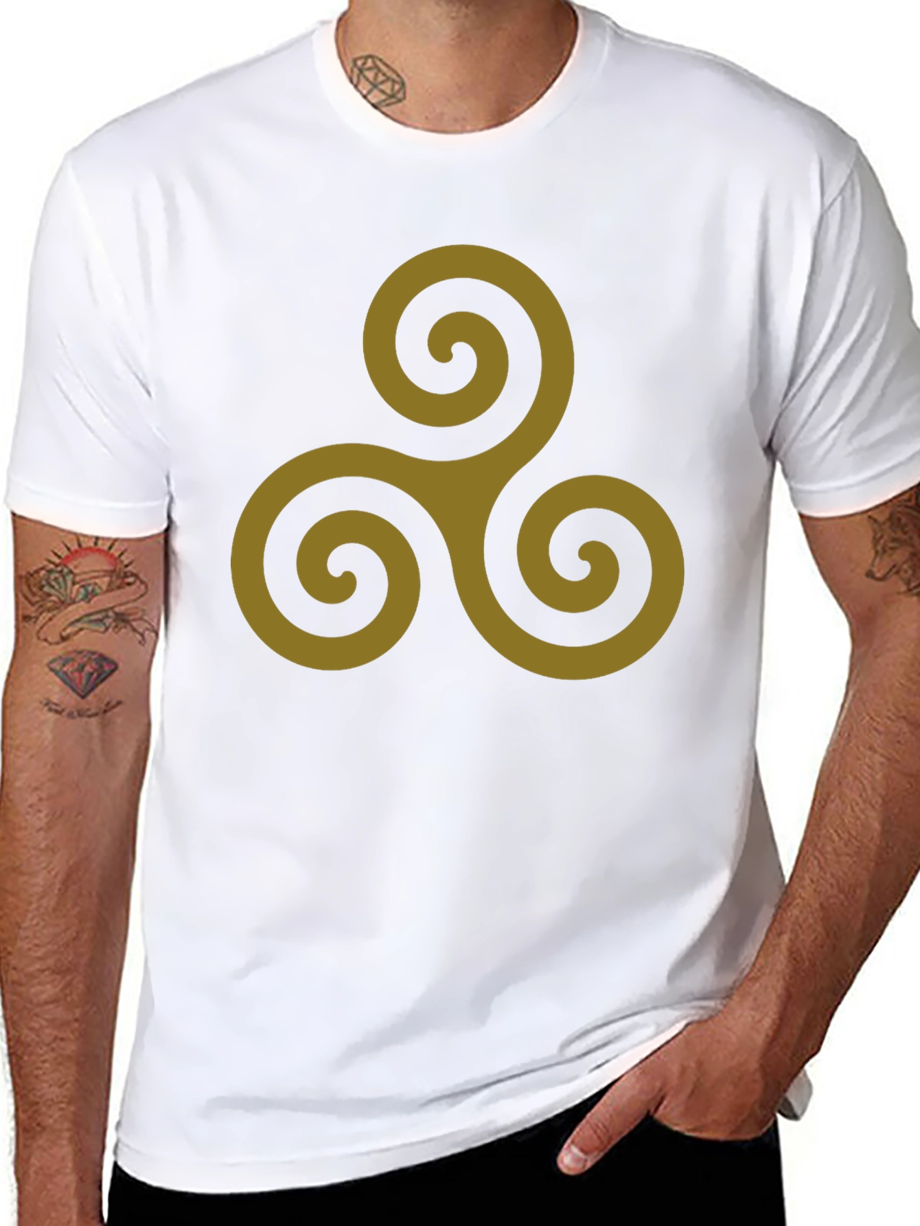 Triskelion T-Shirt - Celtic Symbol Tee