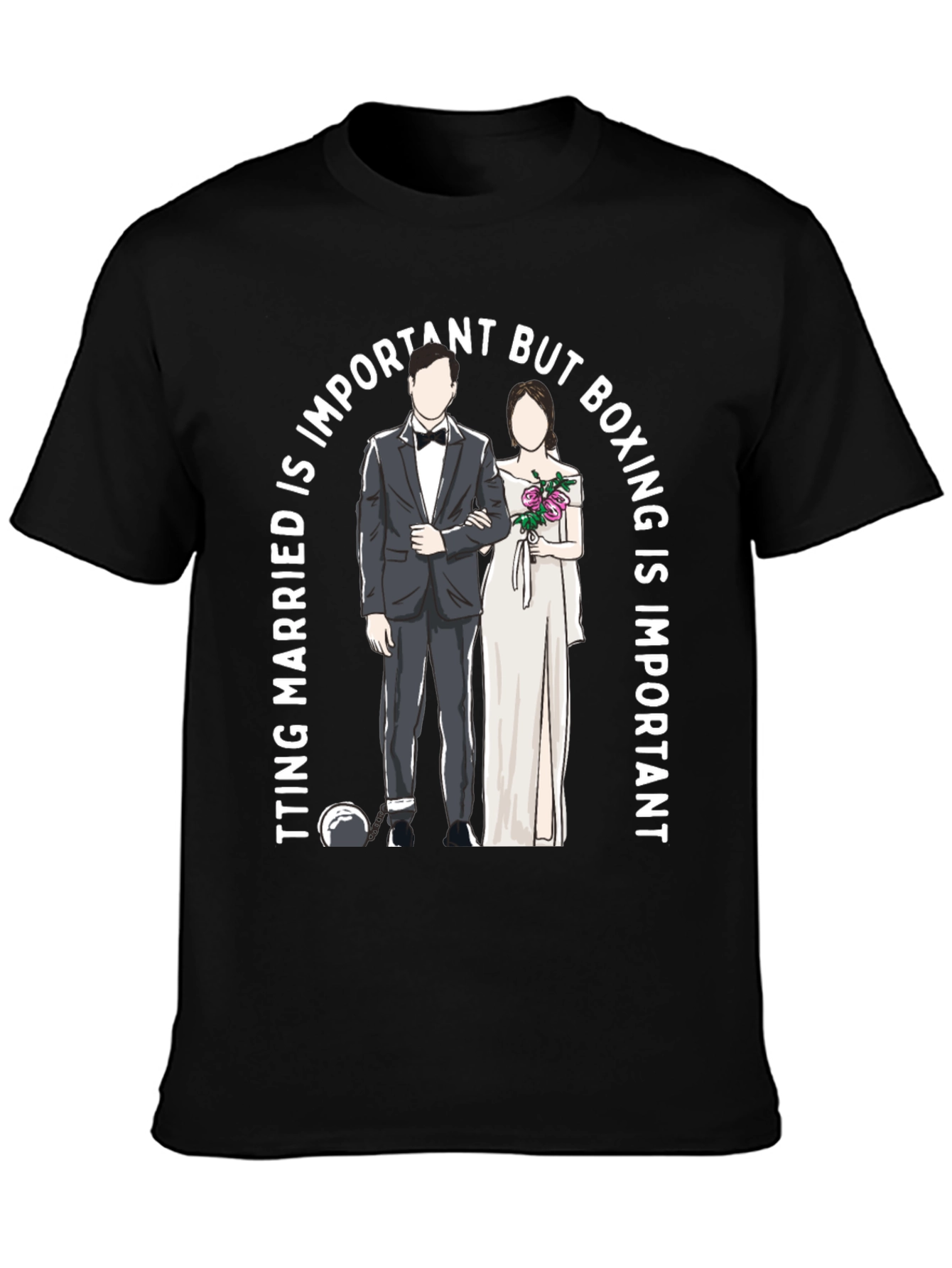 Boxing & Marriage T-Shirt: Important Priorities