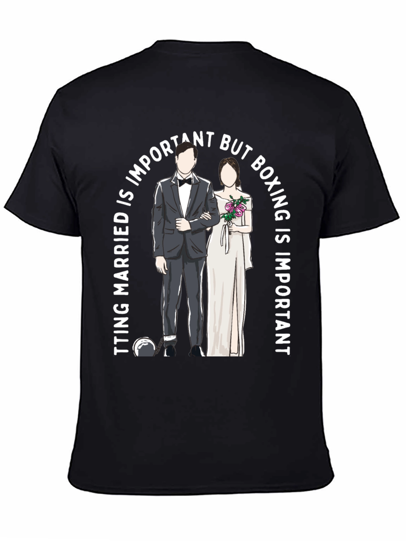 Boxing & Marriage T-Shirt: Important Priorities