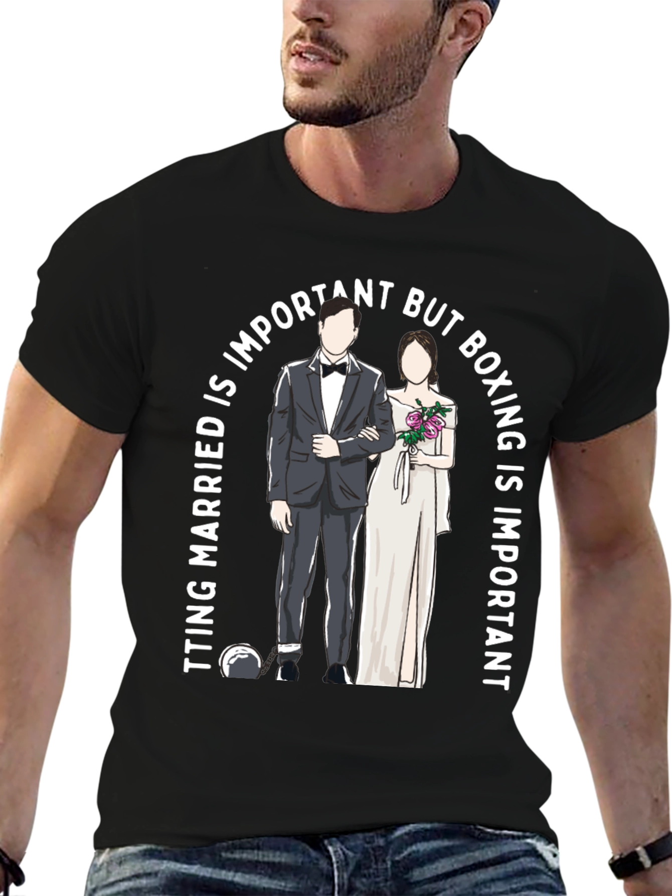 Boxing & Marriage T-Shirt: Important Priorities