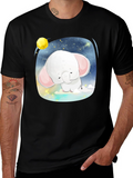 Cute Elephant in the Sky T-Shirt