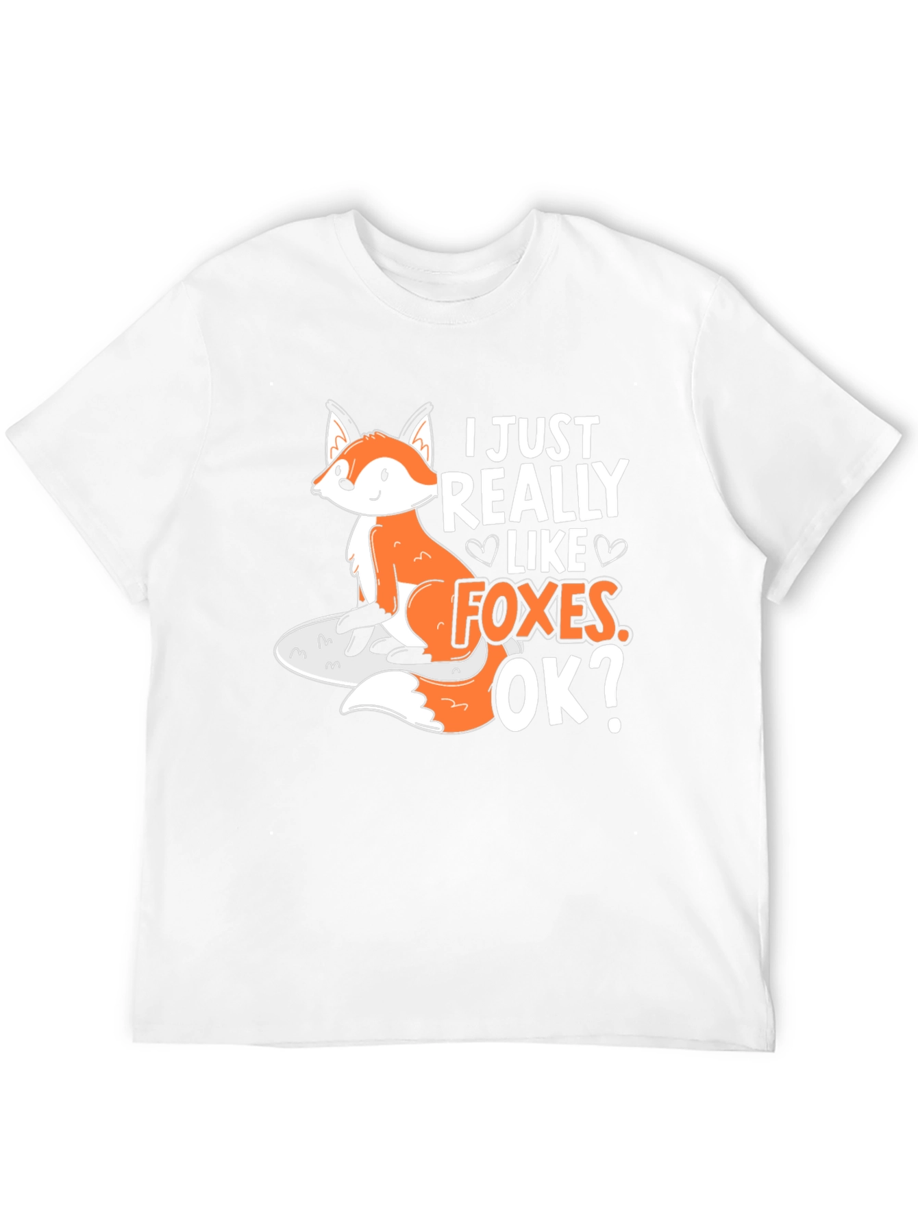 I Just Really Like Foxes Graphic T-Shirt