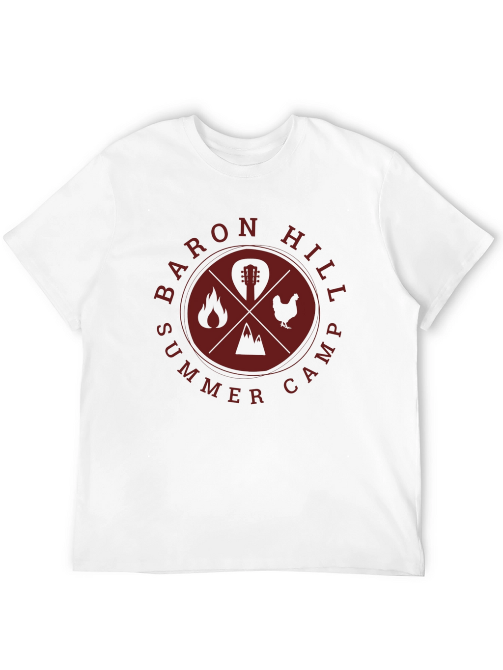 Baron Hill Summer Camp Black T-Shirt