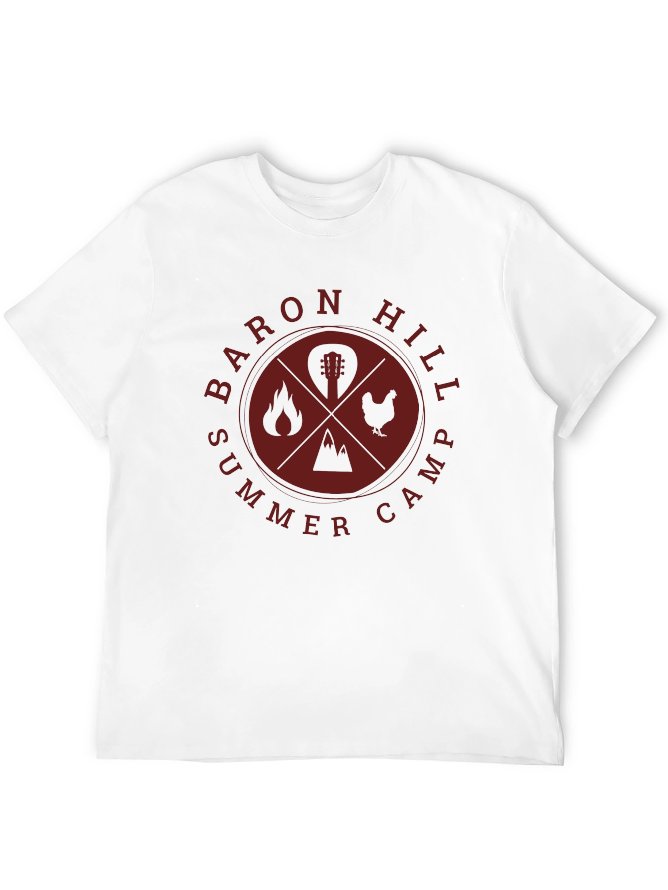 Baron Hill Summer Camp Black T-Shirt