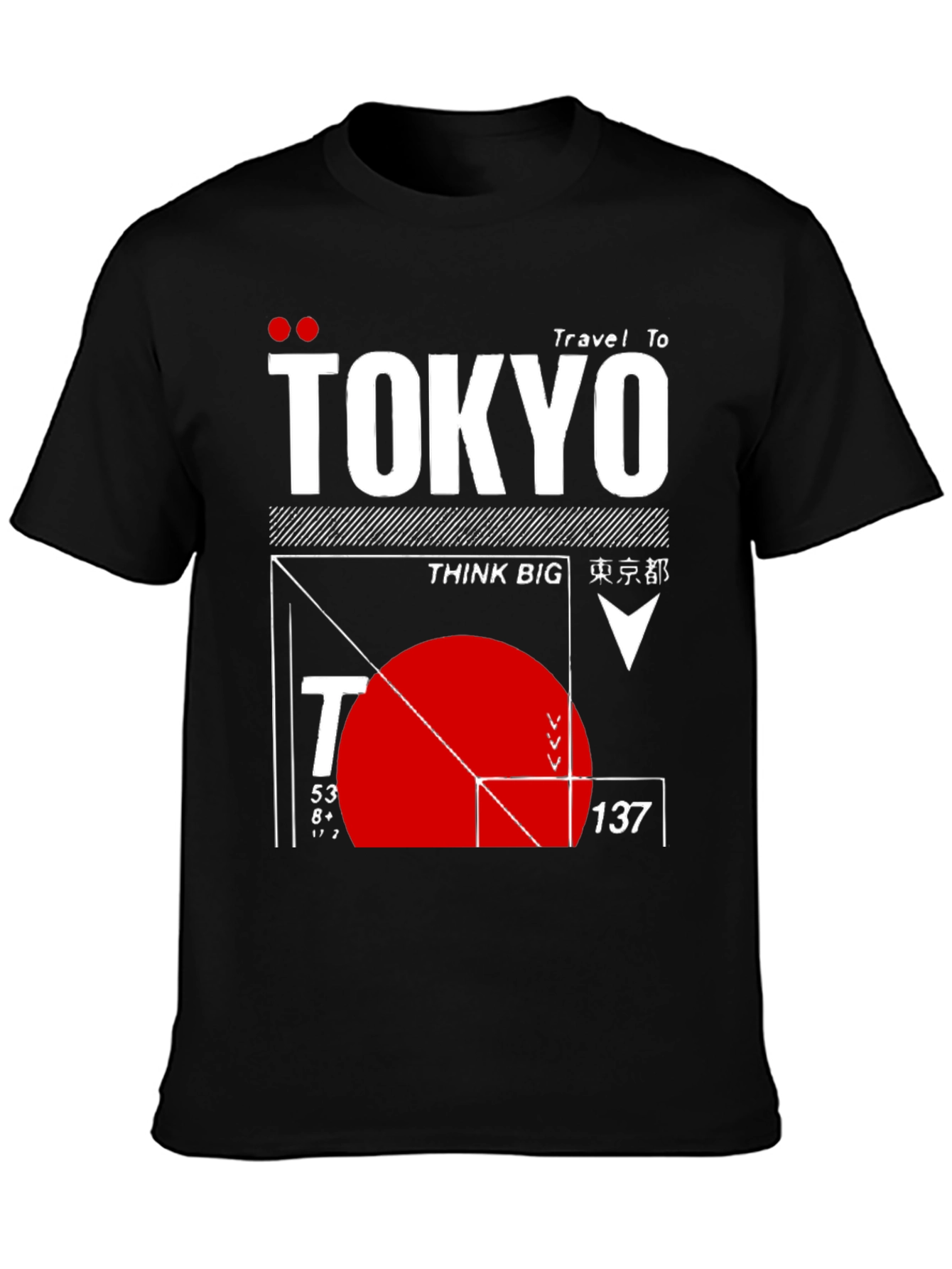 Tokyo Graphic Print T-Shirt - Urban Style Tee