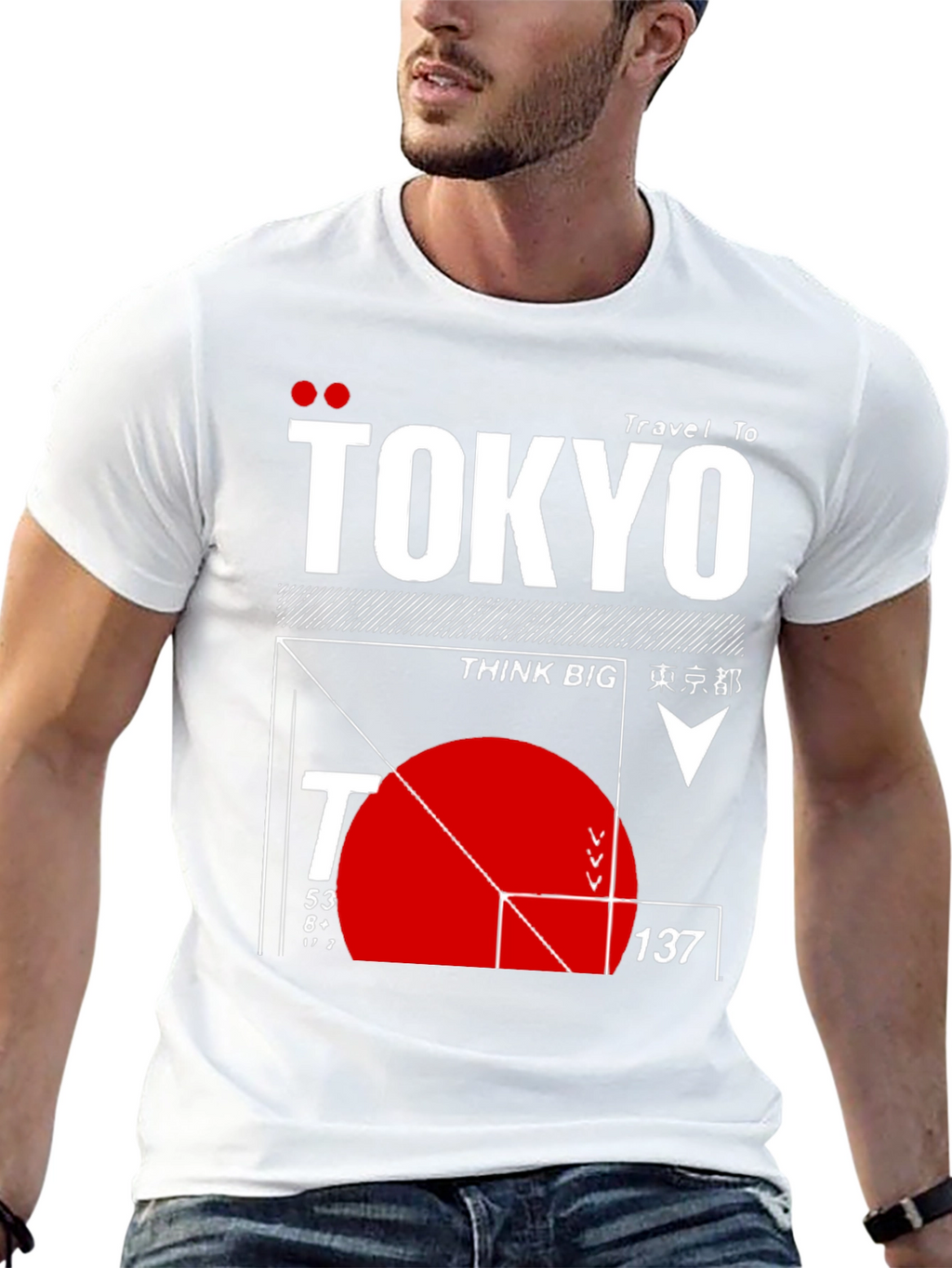 Tokyo Graphic Print T-Shirt - Urban Style Tee
