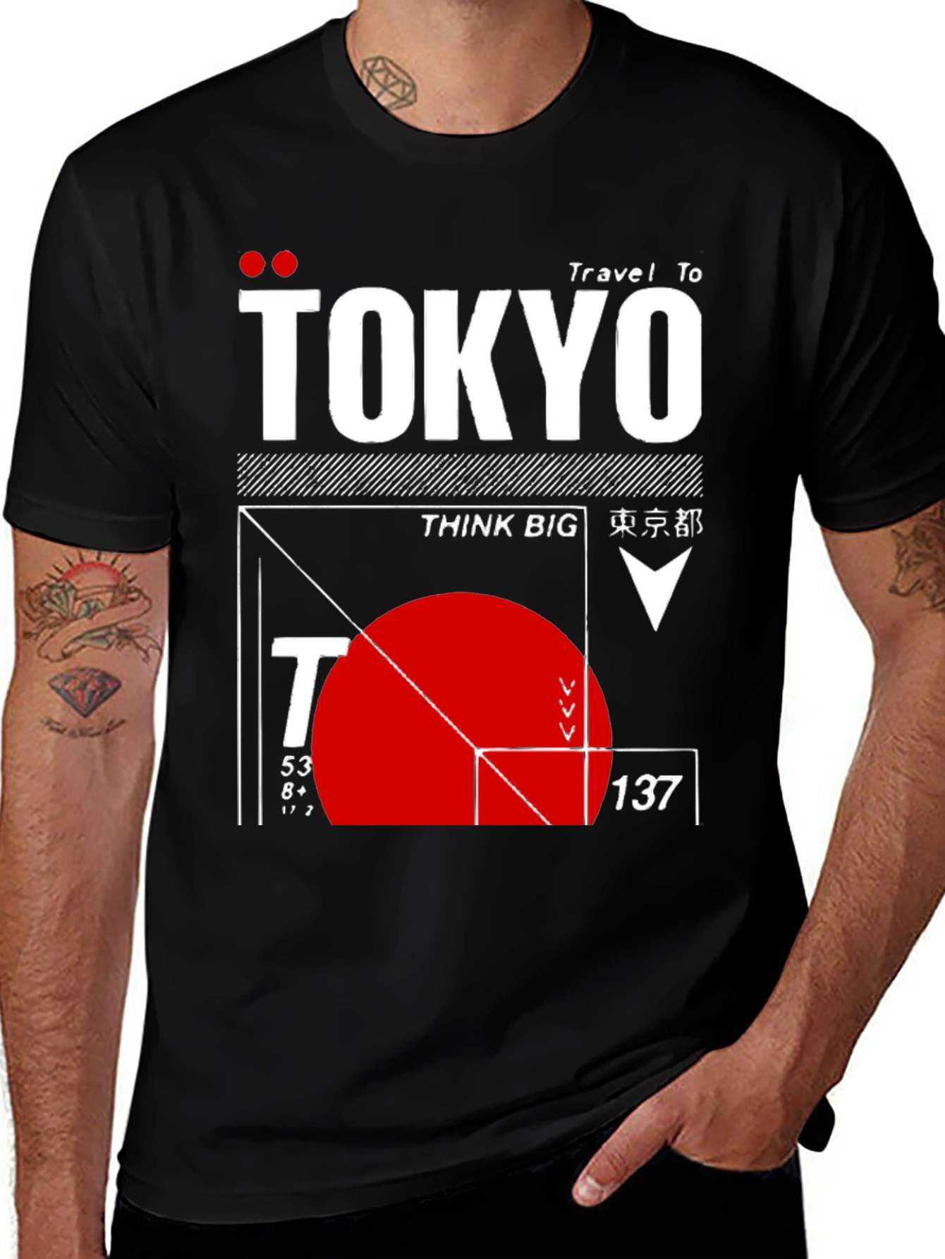 Tokyo Graphic Print T-Shirt - Urban Style Tee