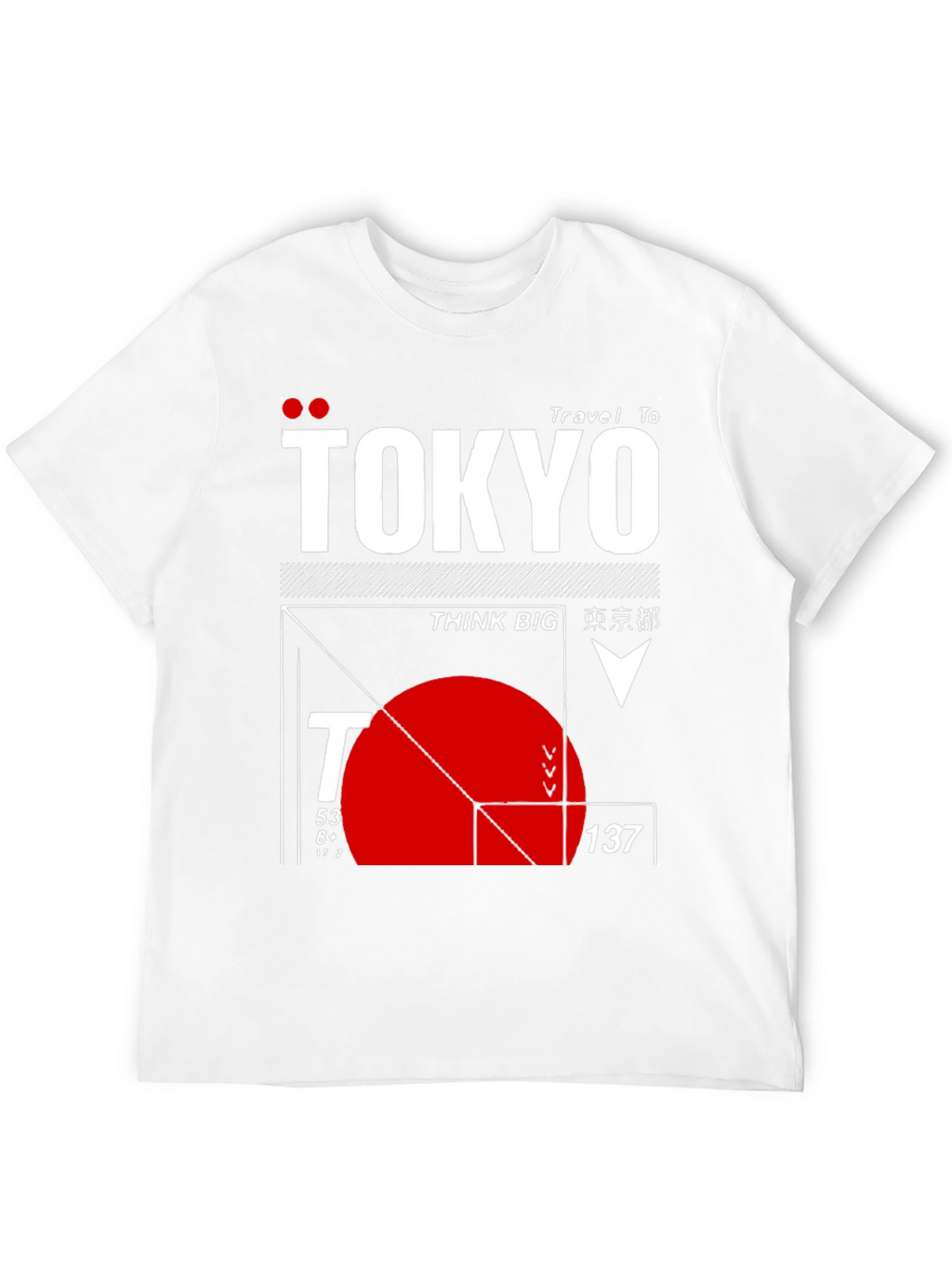 Tokyo Graphic Print T-Shirt - Urban Style Tee