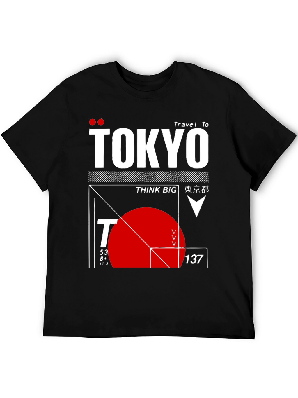 Tokyo Graphic Print T-Shirt - Urban Style Tee