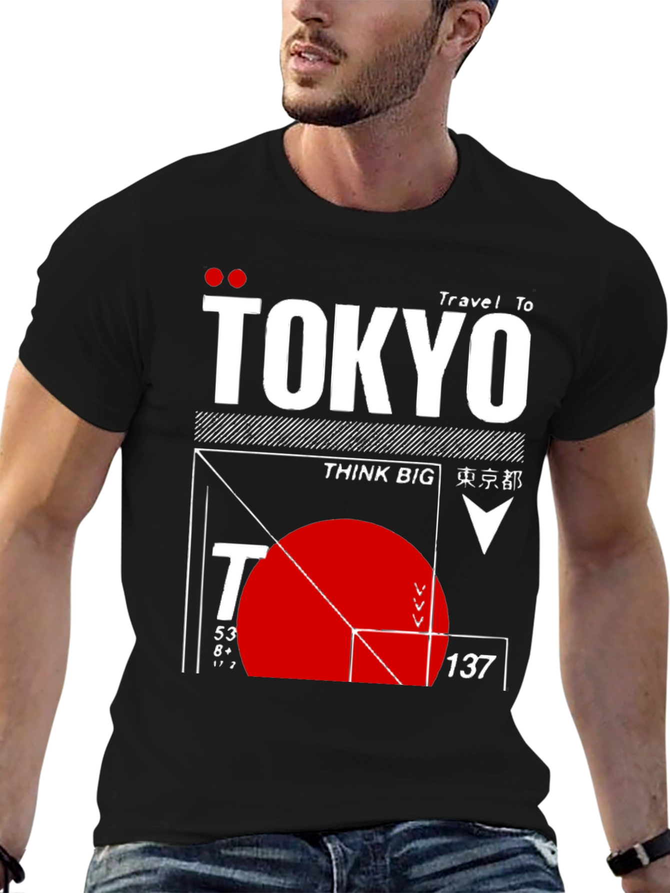 Tokyo Graphic Print T-Shirt - Urban Style Tee