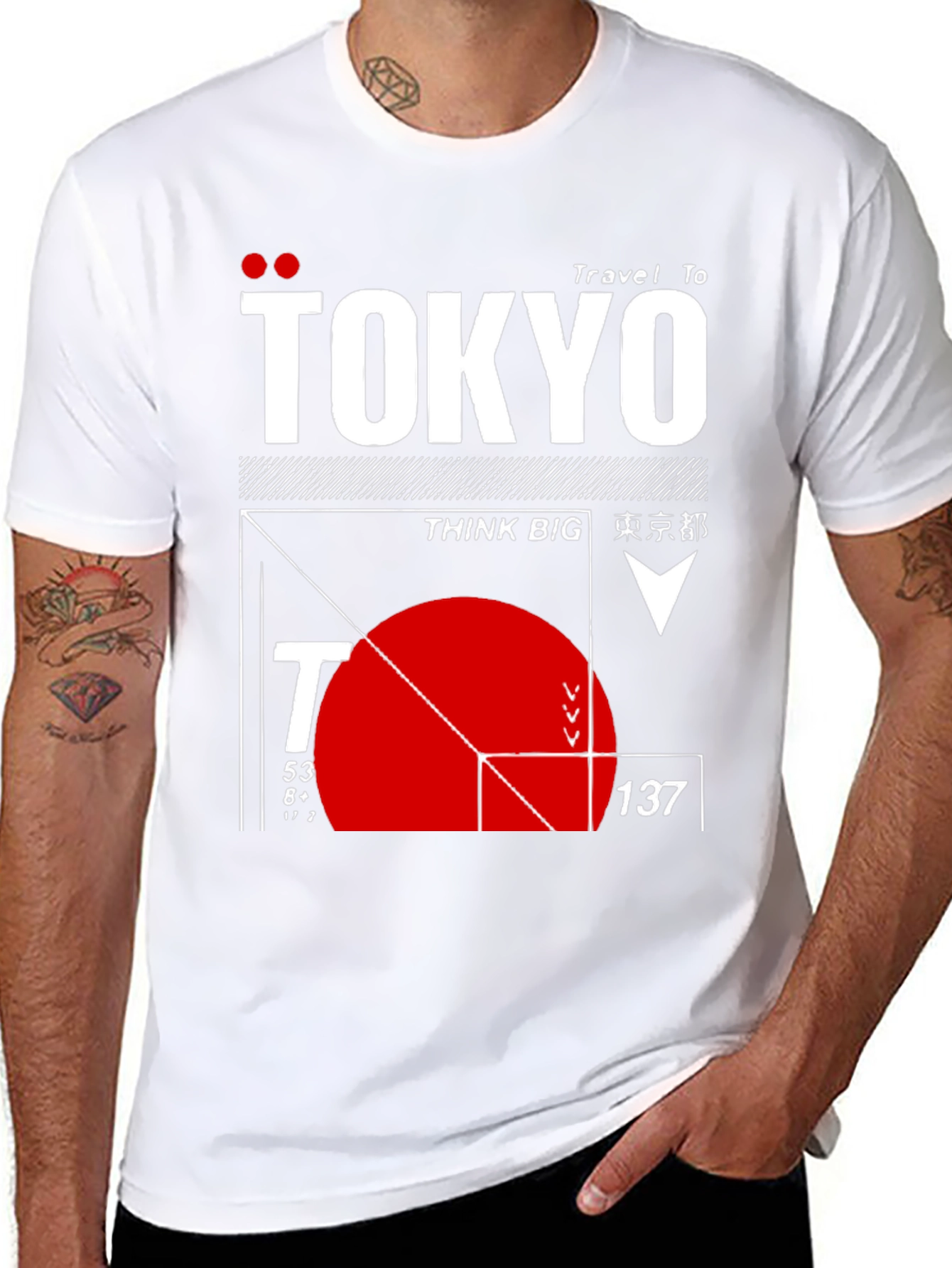 Tokyo Graphic Print T-Shirt - Urban Style Tee