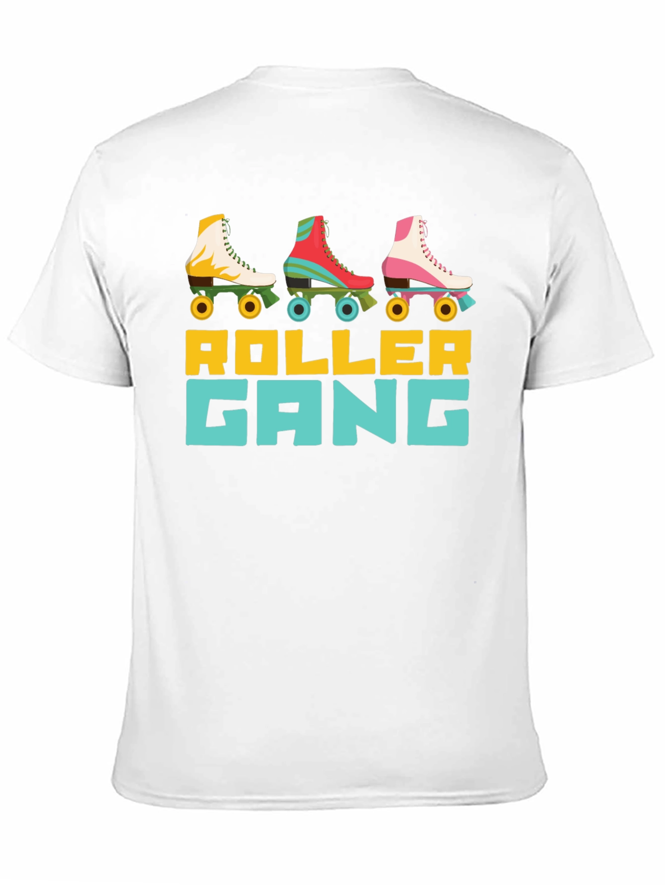 Retro Roller Gang T-Shirt - Skate Crew Apparel