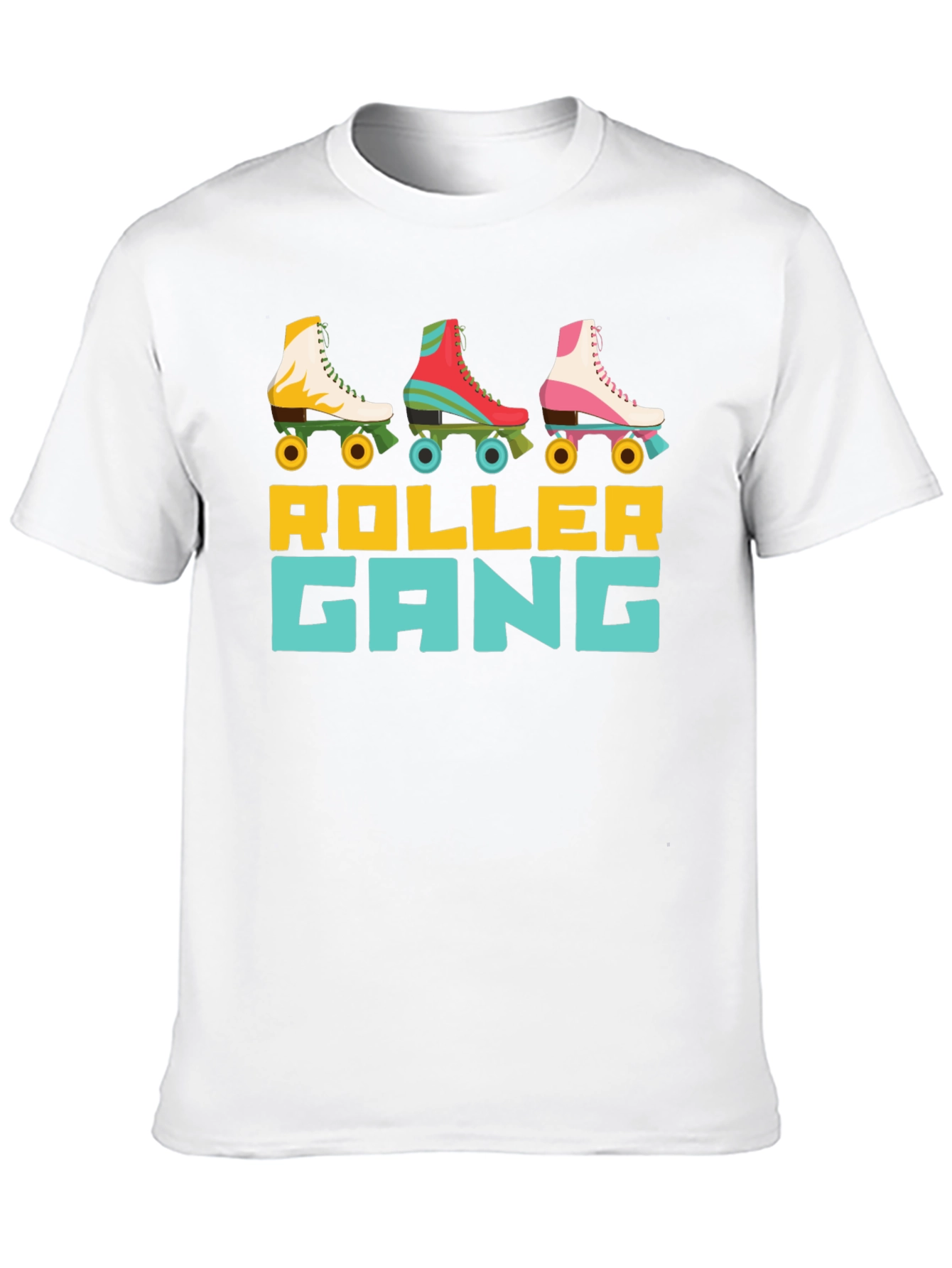 Retro Roller Gang T-Shirt - Skate Crew Apparel