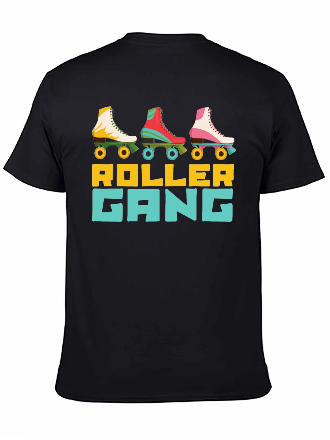 Retro Roller Gang T-Shirt - Skate Crew Apparel