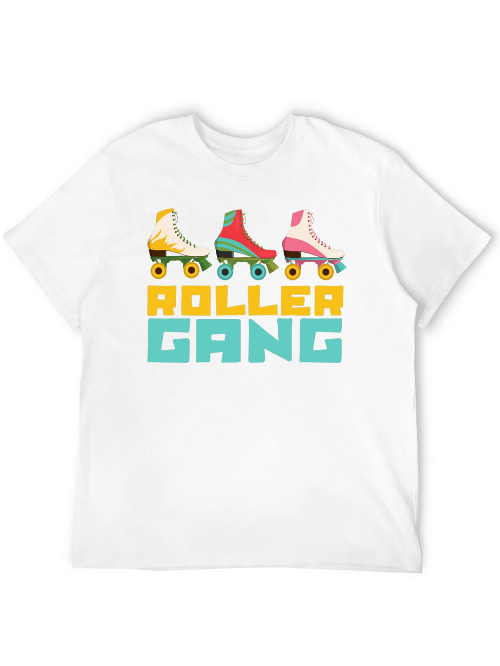 Retro Roller Gang T-Shirt - Skate Crew Apparel