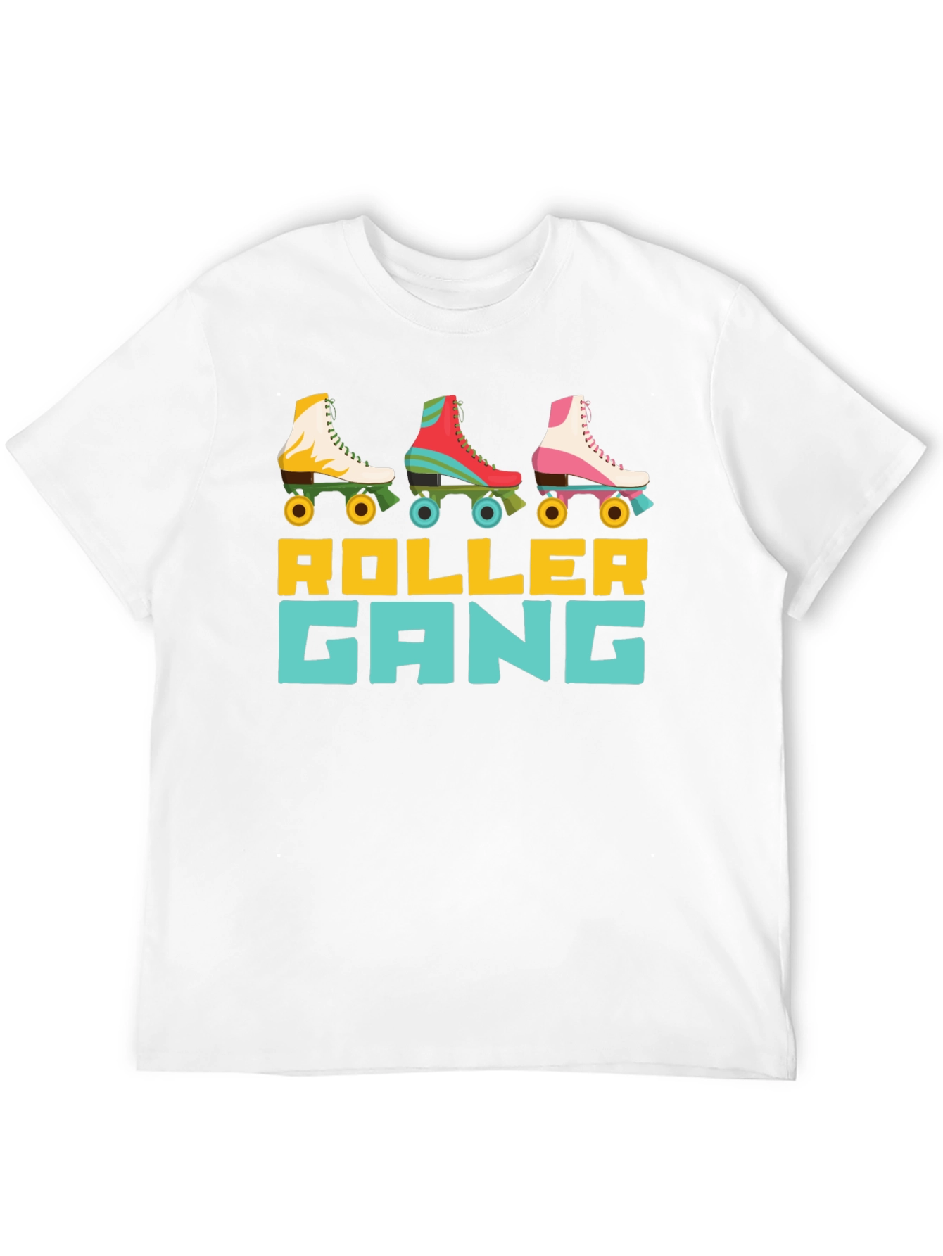 Retro Roller Gang T-Shirt - Skate Crew Apparel