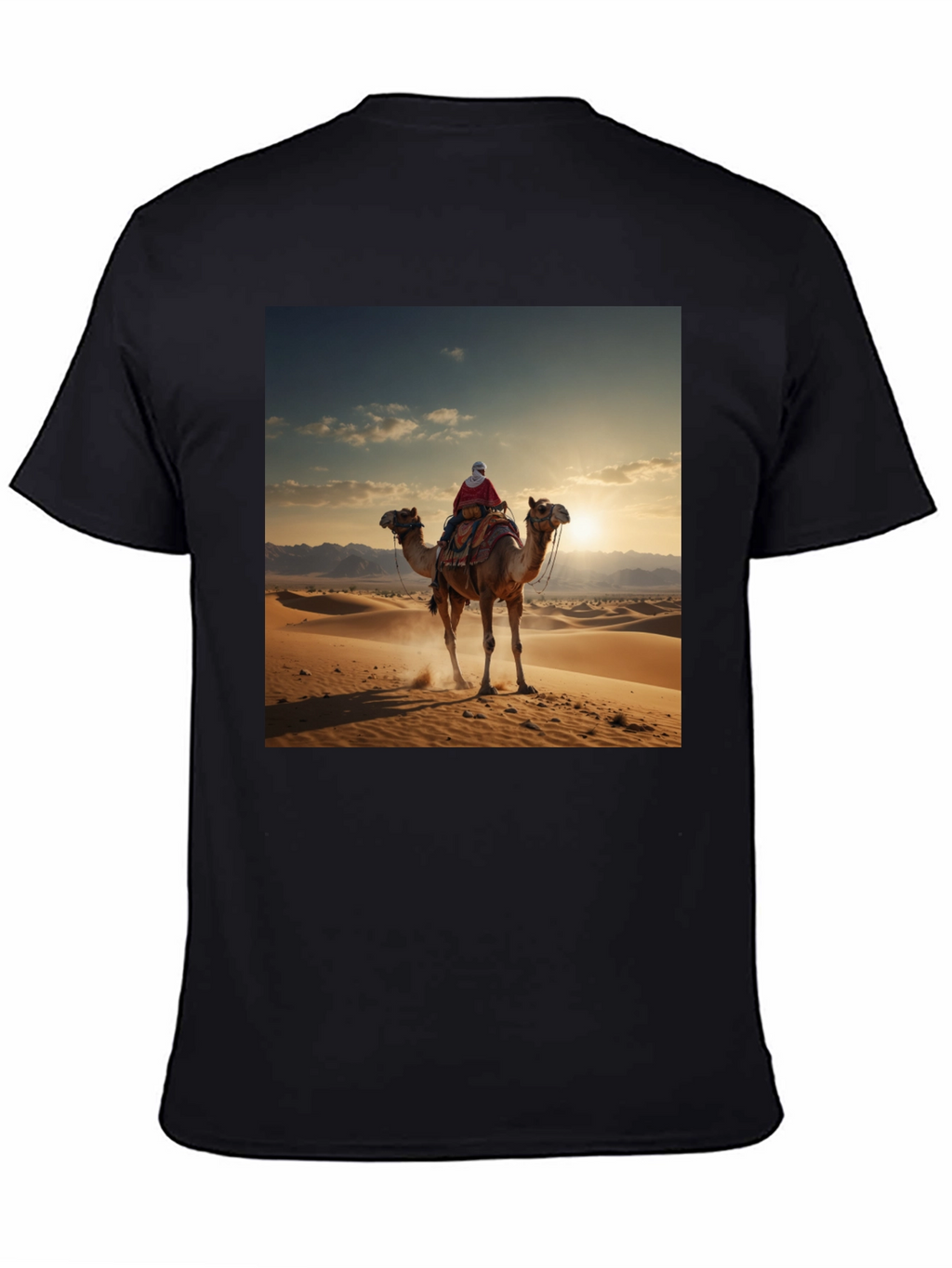 Camel Desert Graphic T-Shirt