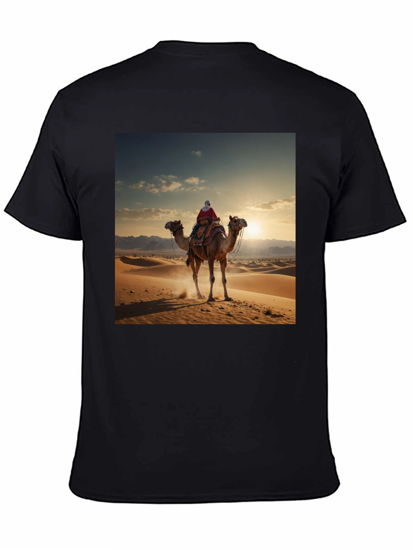 Camel Desert Graphic T-Shirt