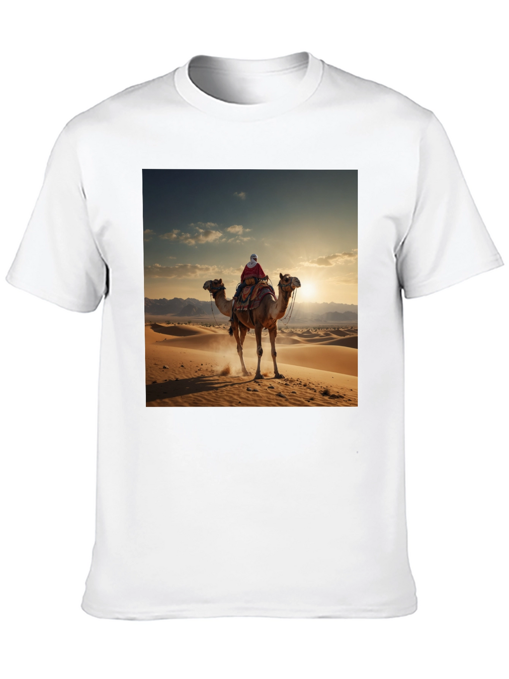 Camel Desert Graphic T-Shirt