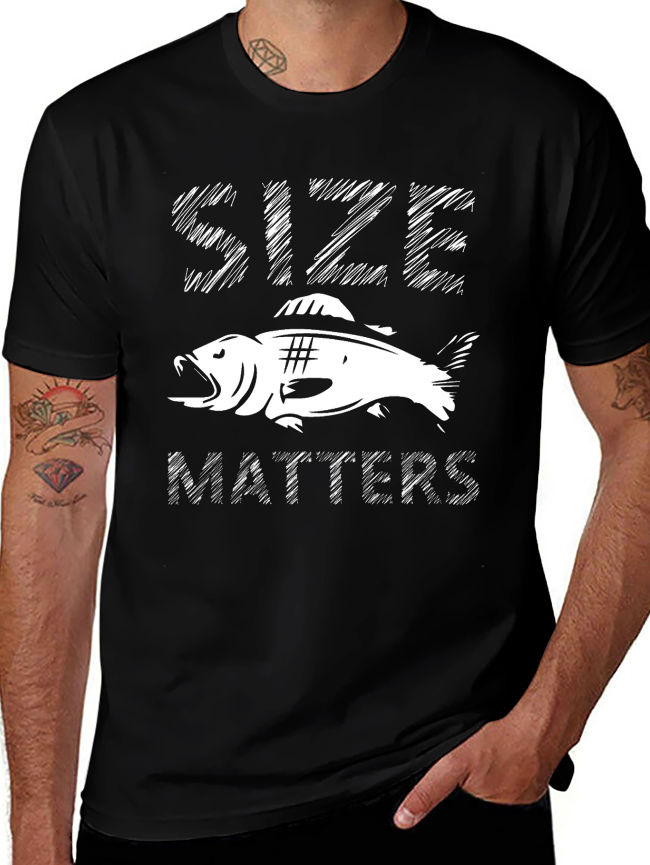 Size Matters Fishing T-Shirt
