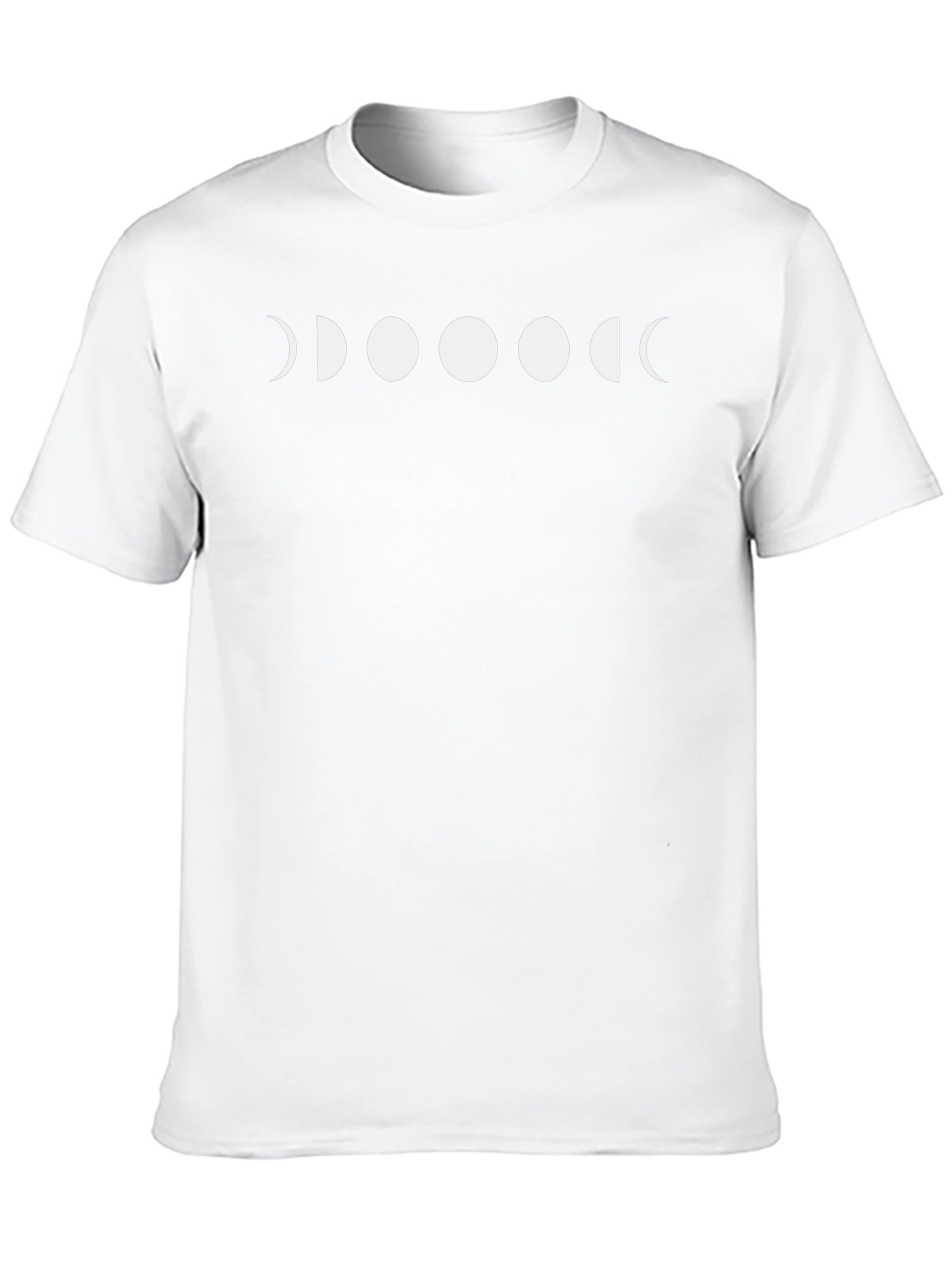 Lunar Phase T-Shirt - Celestial Black Tee