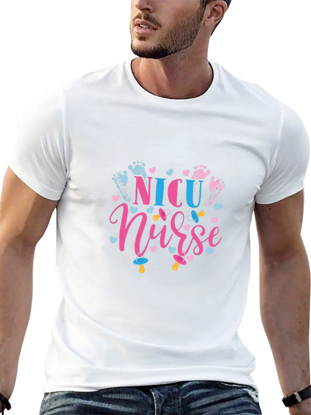 NICU Nurse Graphic Tee - Newborn Care Shirt