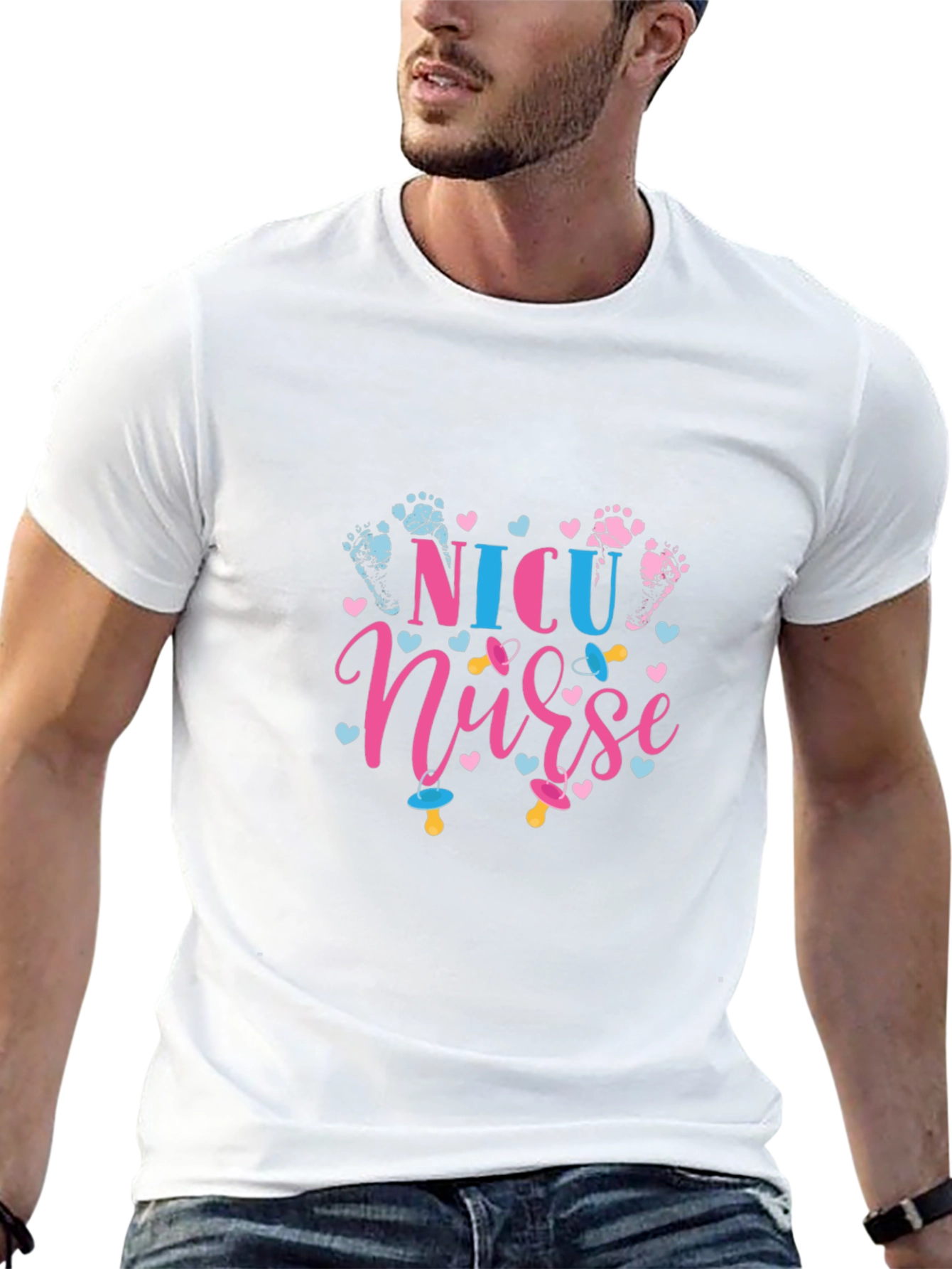 NICU Nurse Graphic Tee - Newborn Care Shirt