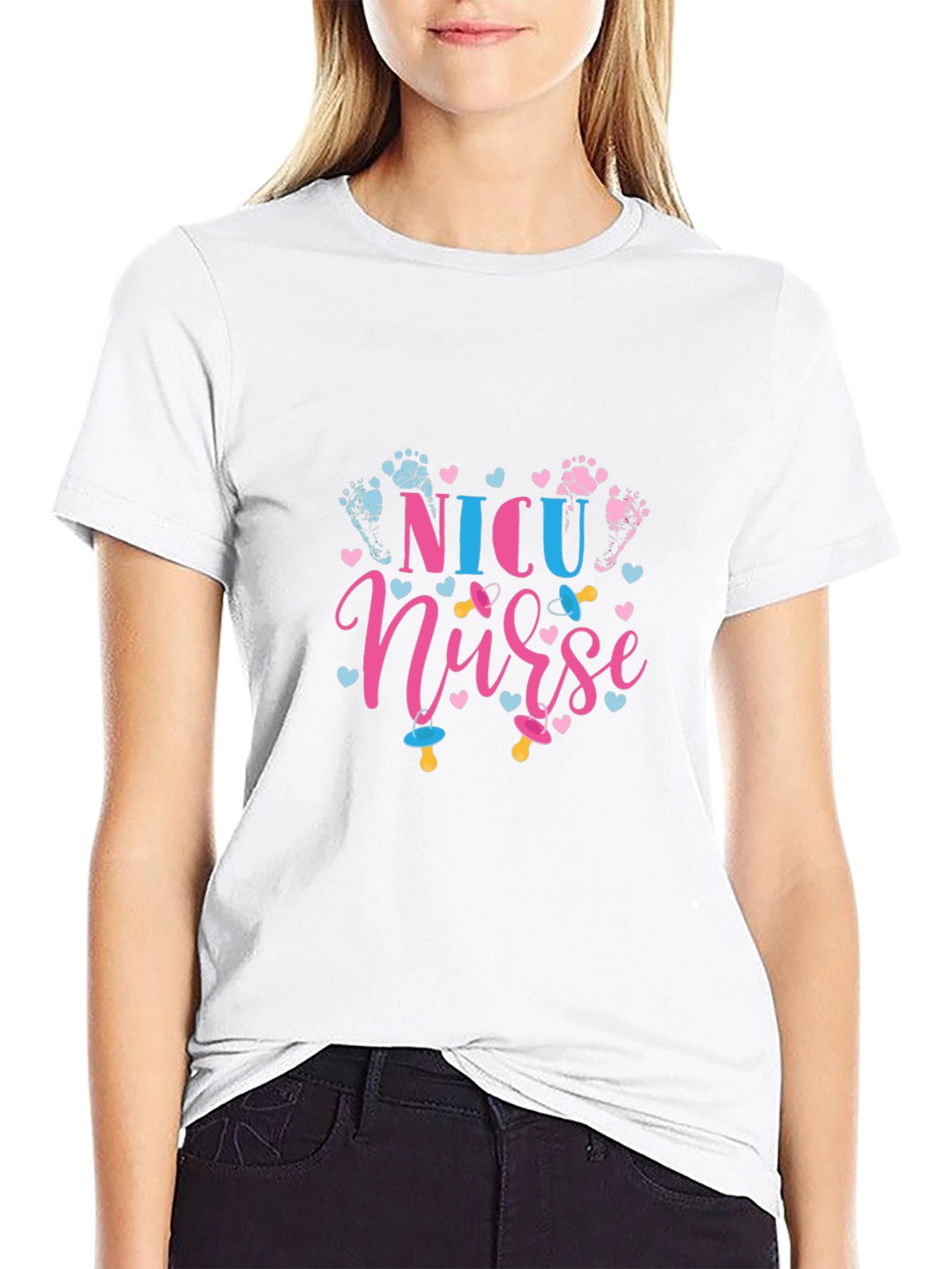NICU Nurse Graphic Tee - Newborn Care Shirt