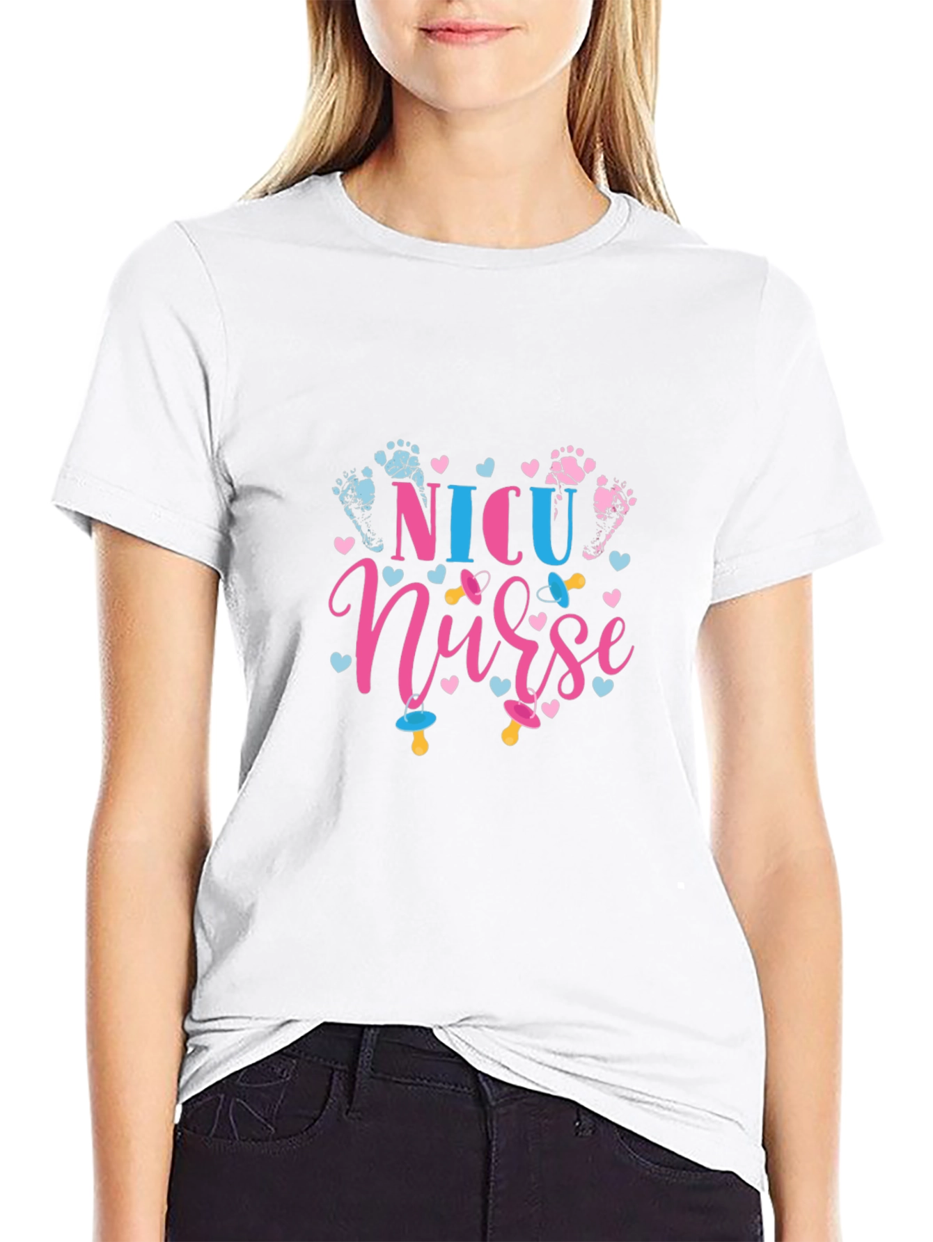 NICU Nurse Graphic Tee - Newborn Care Shirt