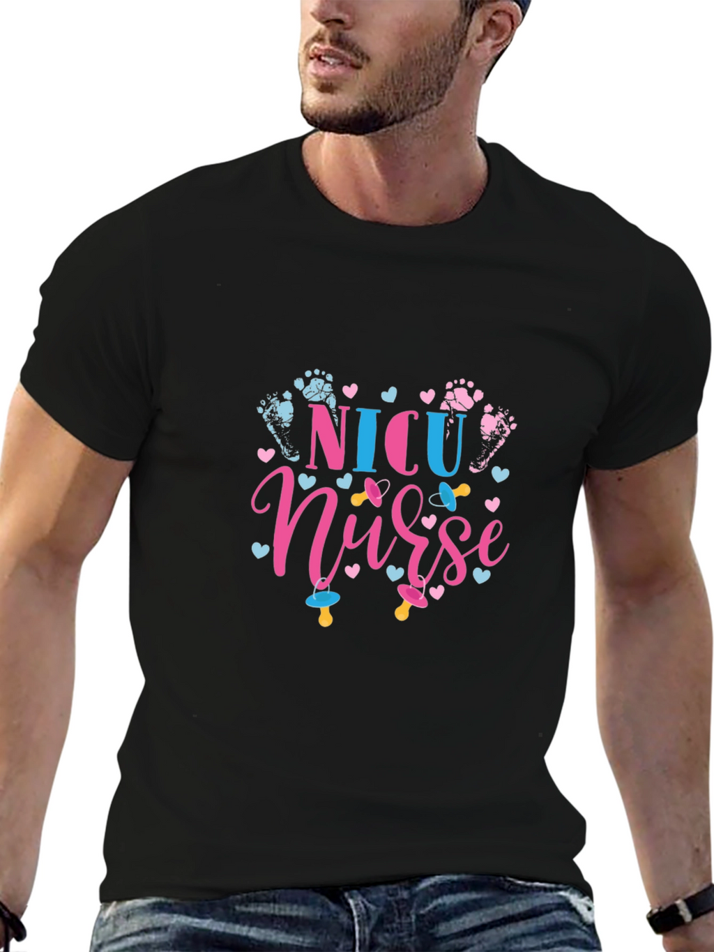 NICU Nurse Graphic Tee - Newborn Care Shirt