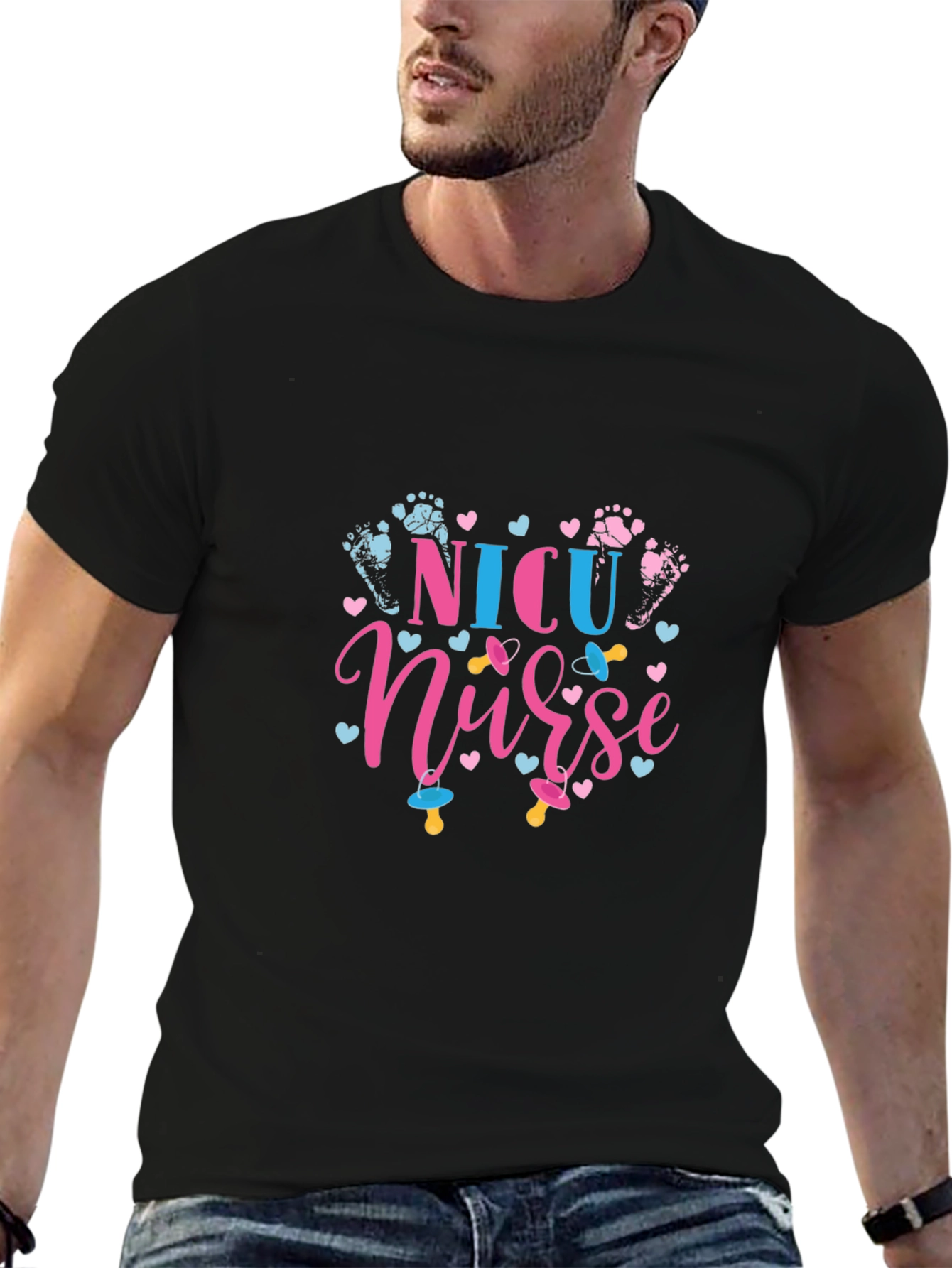NICU Nurse Graphic Tee - Newborn Care Shirt
