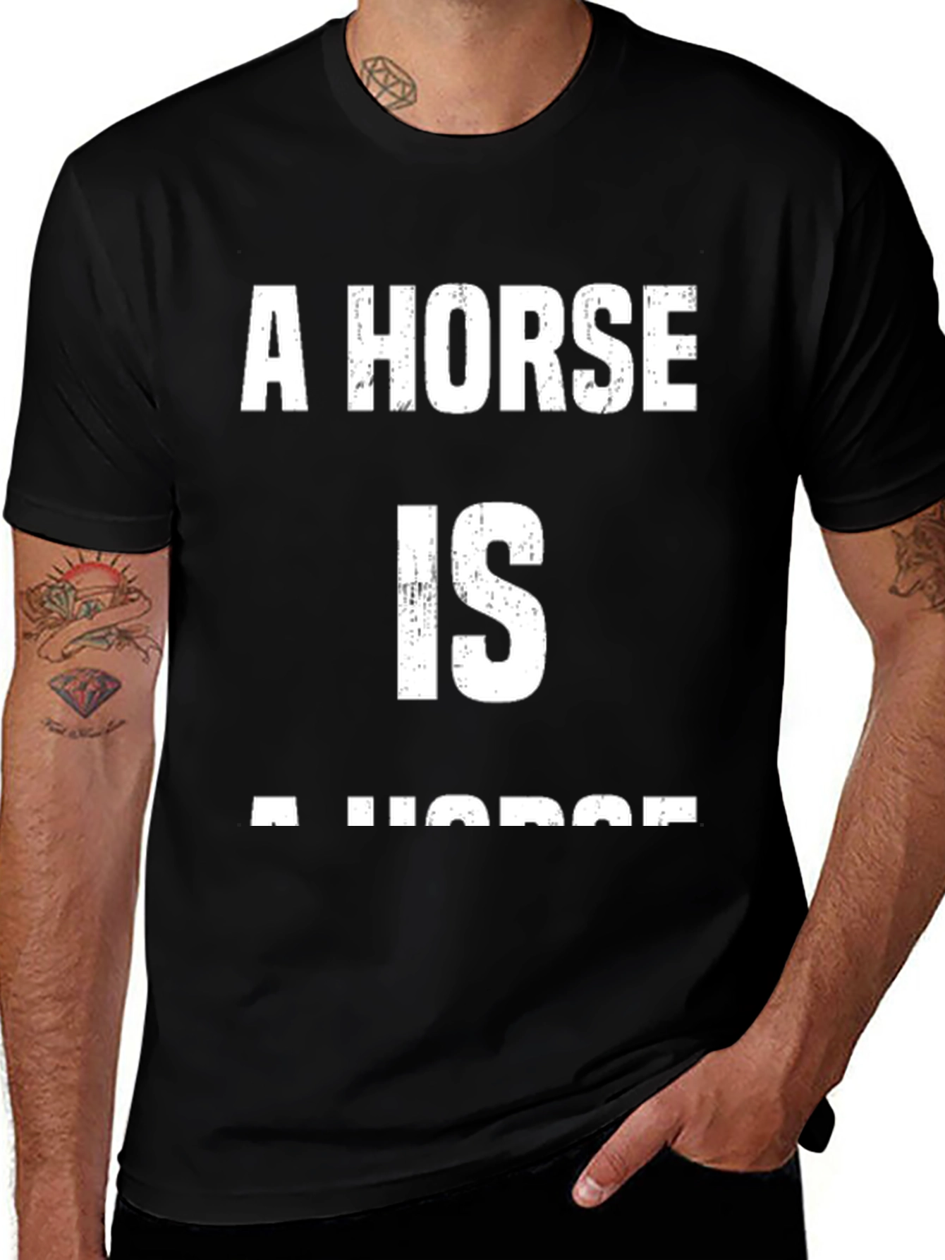 A Horse Is A Horse T-Shirt - Classic Design