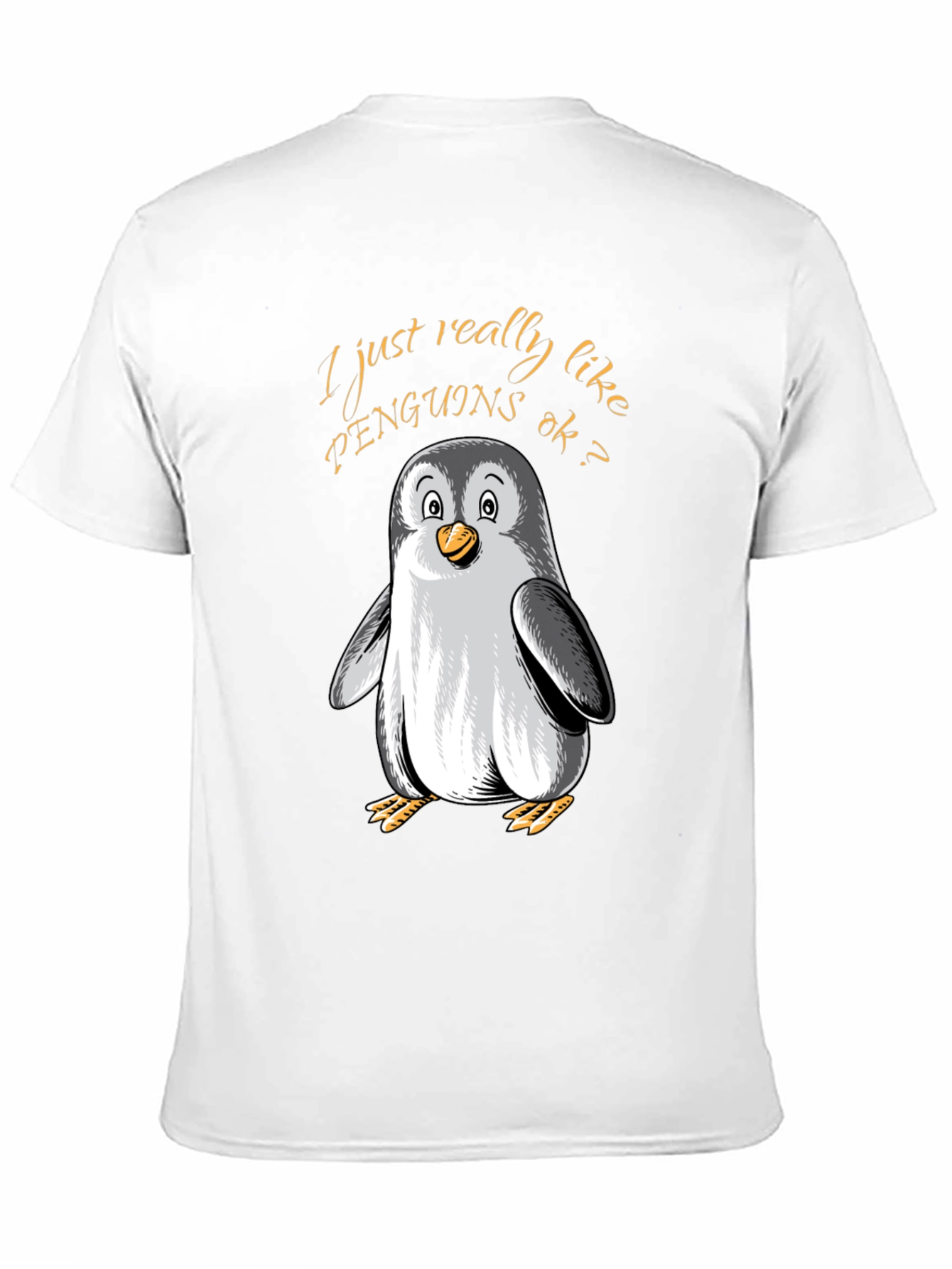 Penguin Lovers Tee: I Just Really Like Penguins