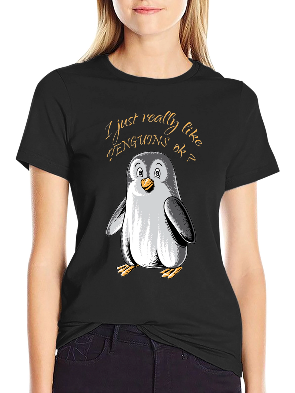 Penguin Lovers Tee: I Just Really Like Penguins