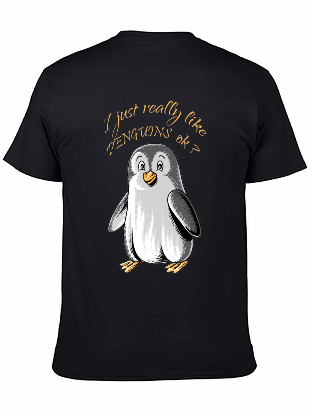 Penguin Lovers Tee: I Just Really Like Penguins