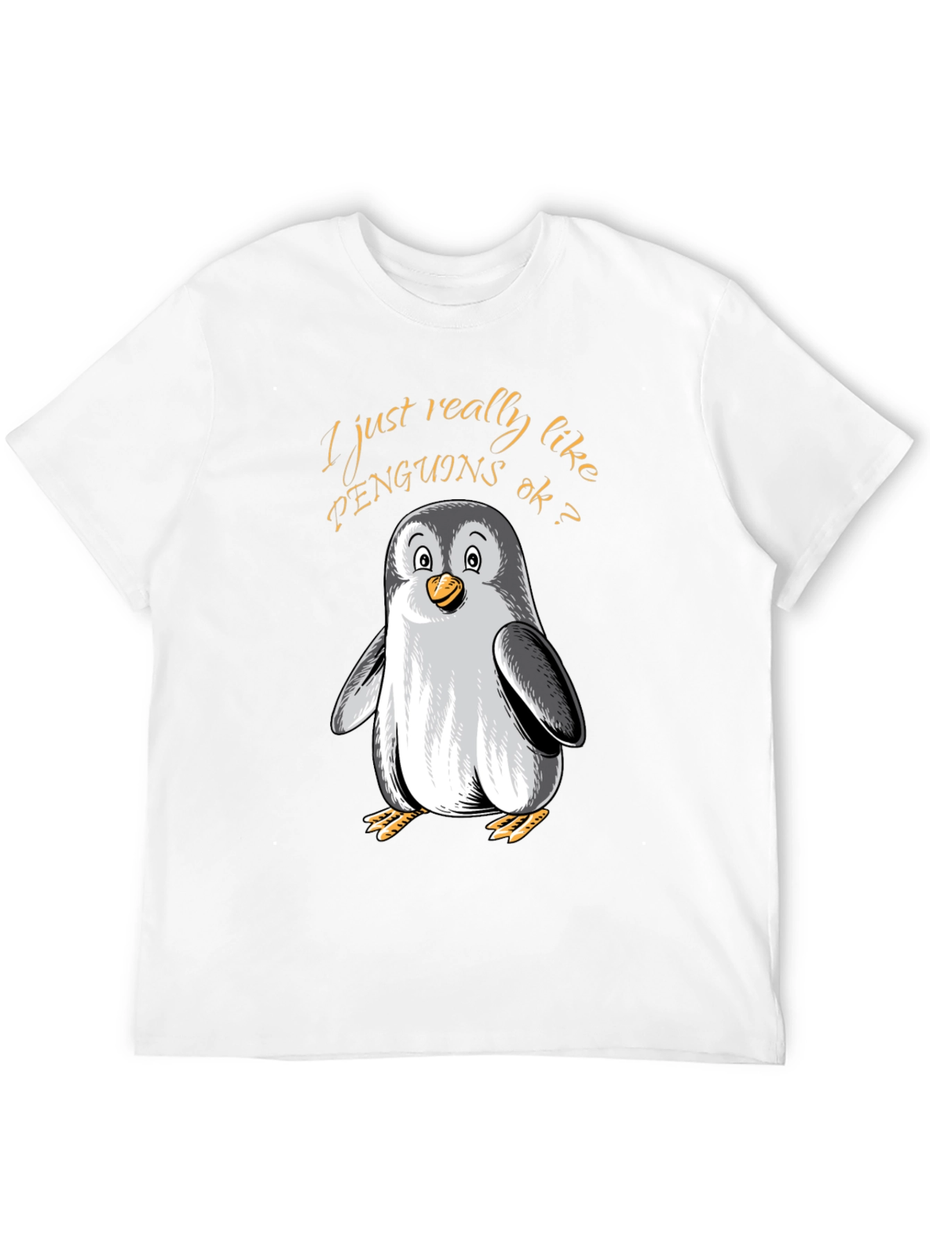 Penguin Lovers Tee: I Just Really Like Penguins