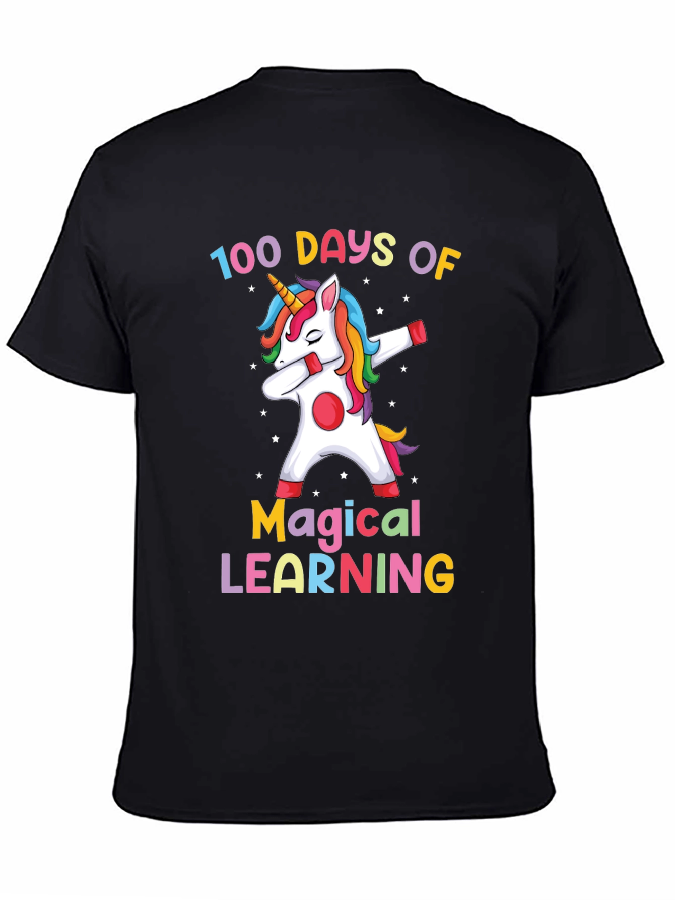 100 Days of Magical Learning Unicorn Tee