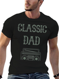 Classic Dad Radio T-Shirt - Retro Style