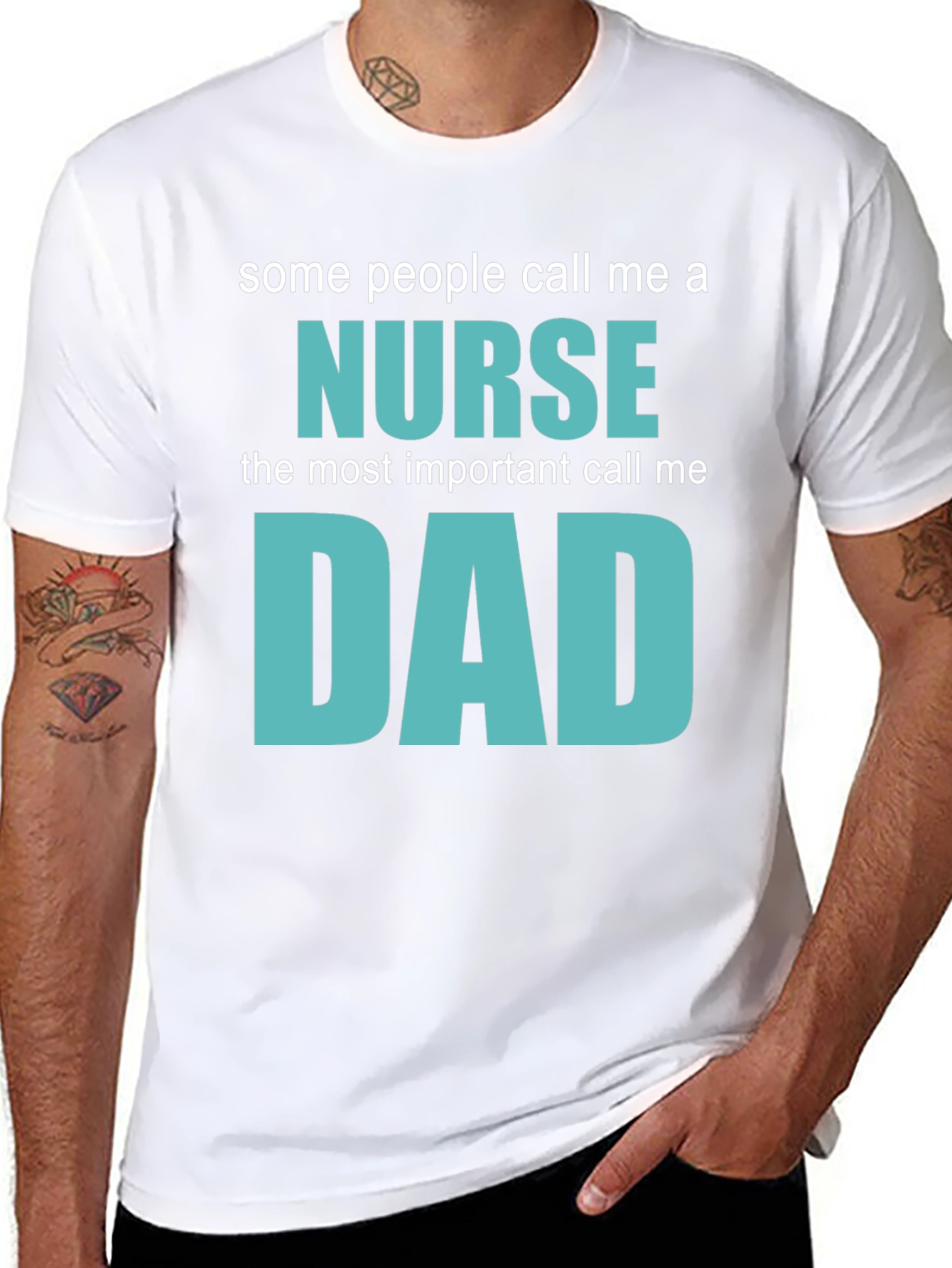 Nurse Dad T-Shirt - Gift for Nurse Dads