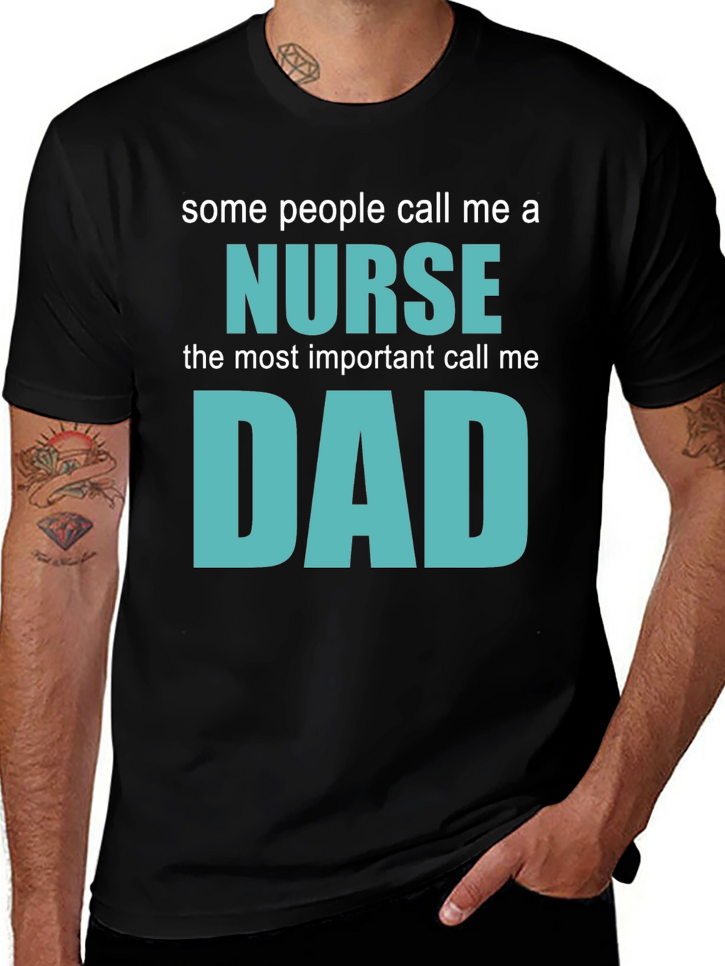 Nurse Dad T-Shirt - Gift for Nurse Dads