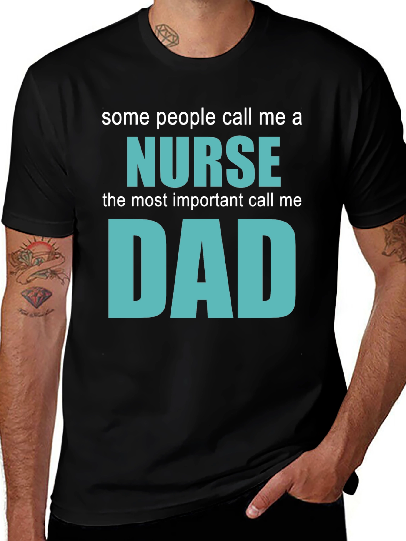 Nurse Dad T-Shirt - Gift for Nurse Dads