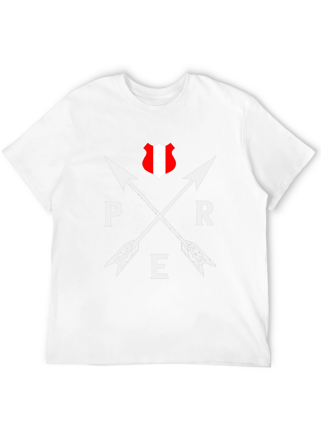 Peru Arrow T-Shirt - Black Graphic Tee
