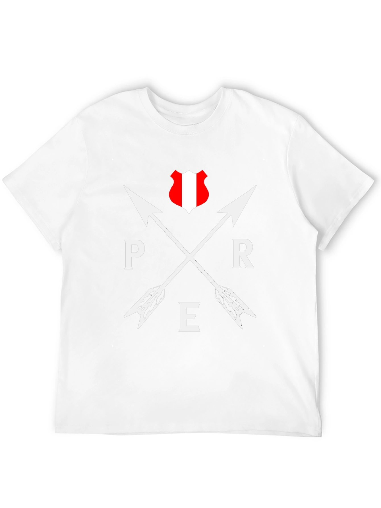 Peru Arrow T-Shirt - Black Graphic Tee