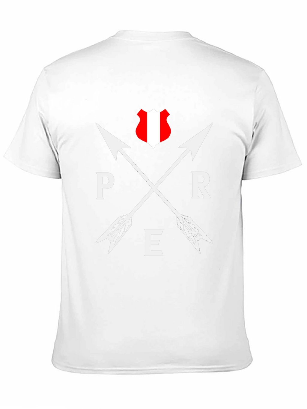 Peru Arrow T-Shirt - Black Graphic Tee